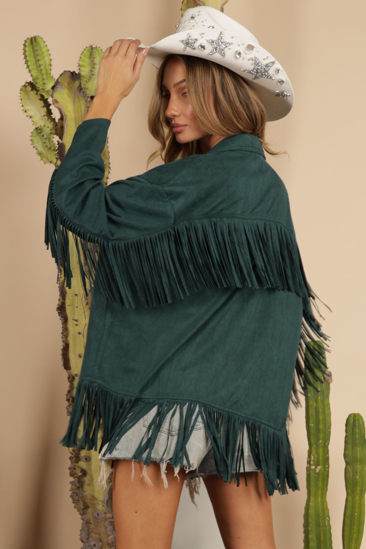 Outlaw Fringe Suede Jacket