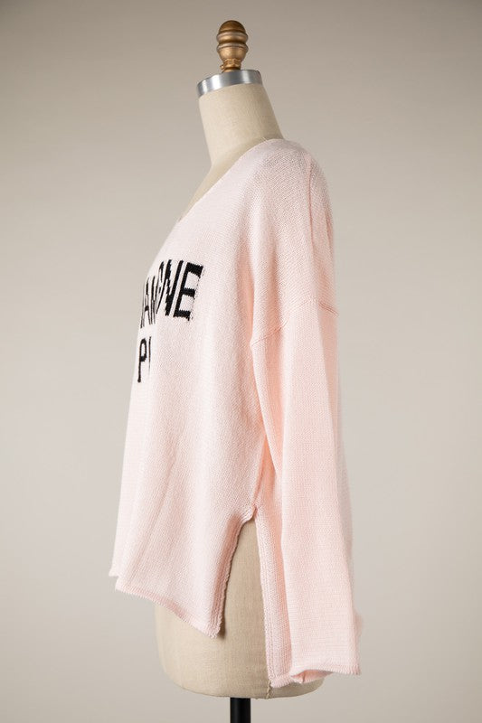 Champagnes PLS Oversized Sweater