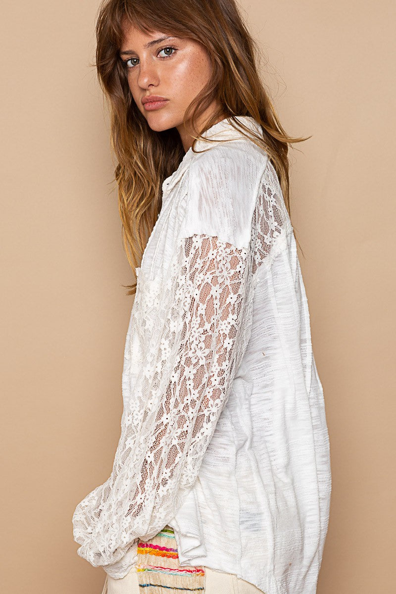 Reese Pin tuck Button Down Shirts