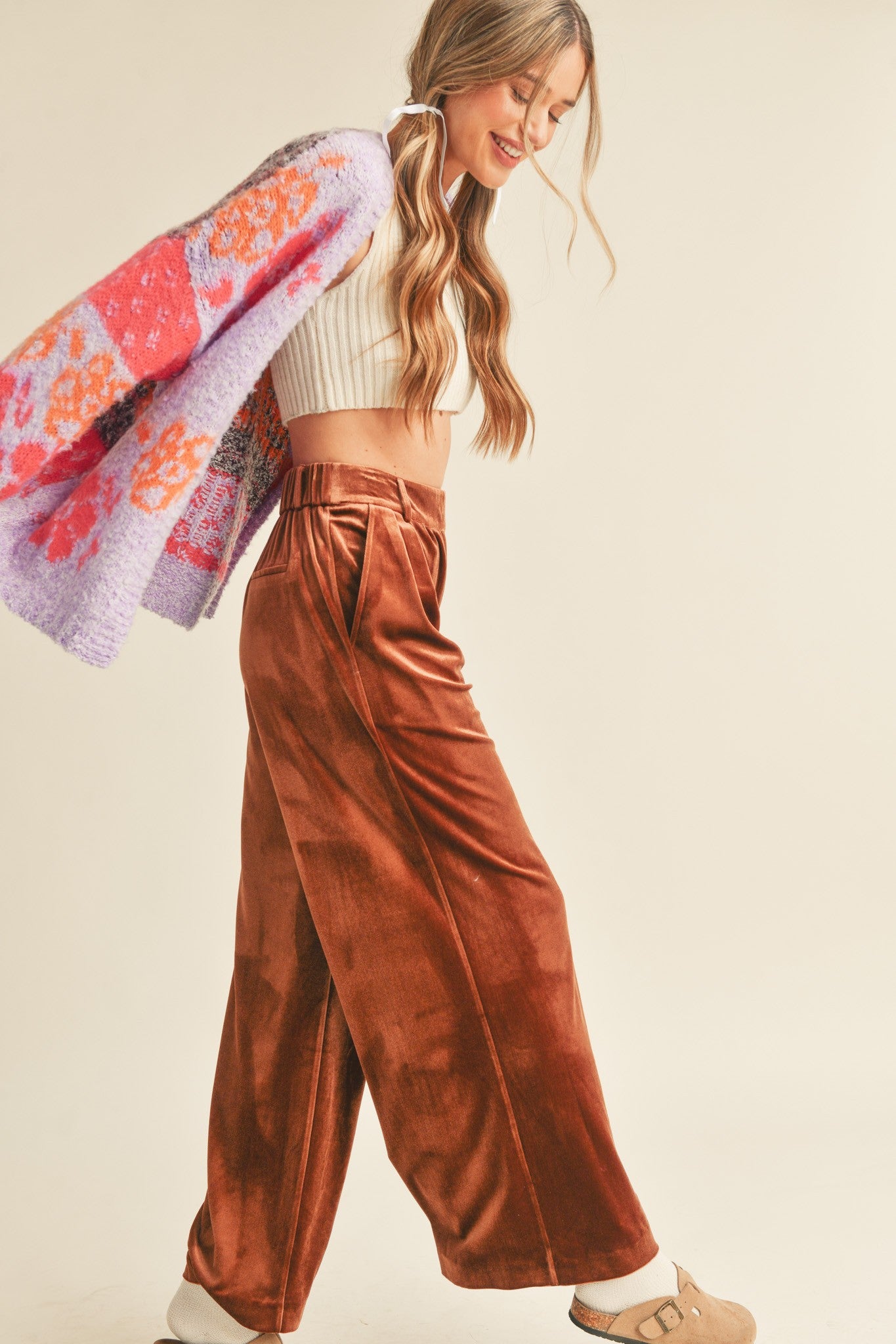 Flower Abstract Cardigan