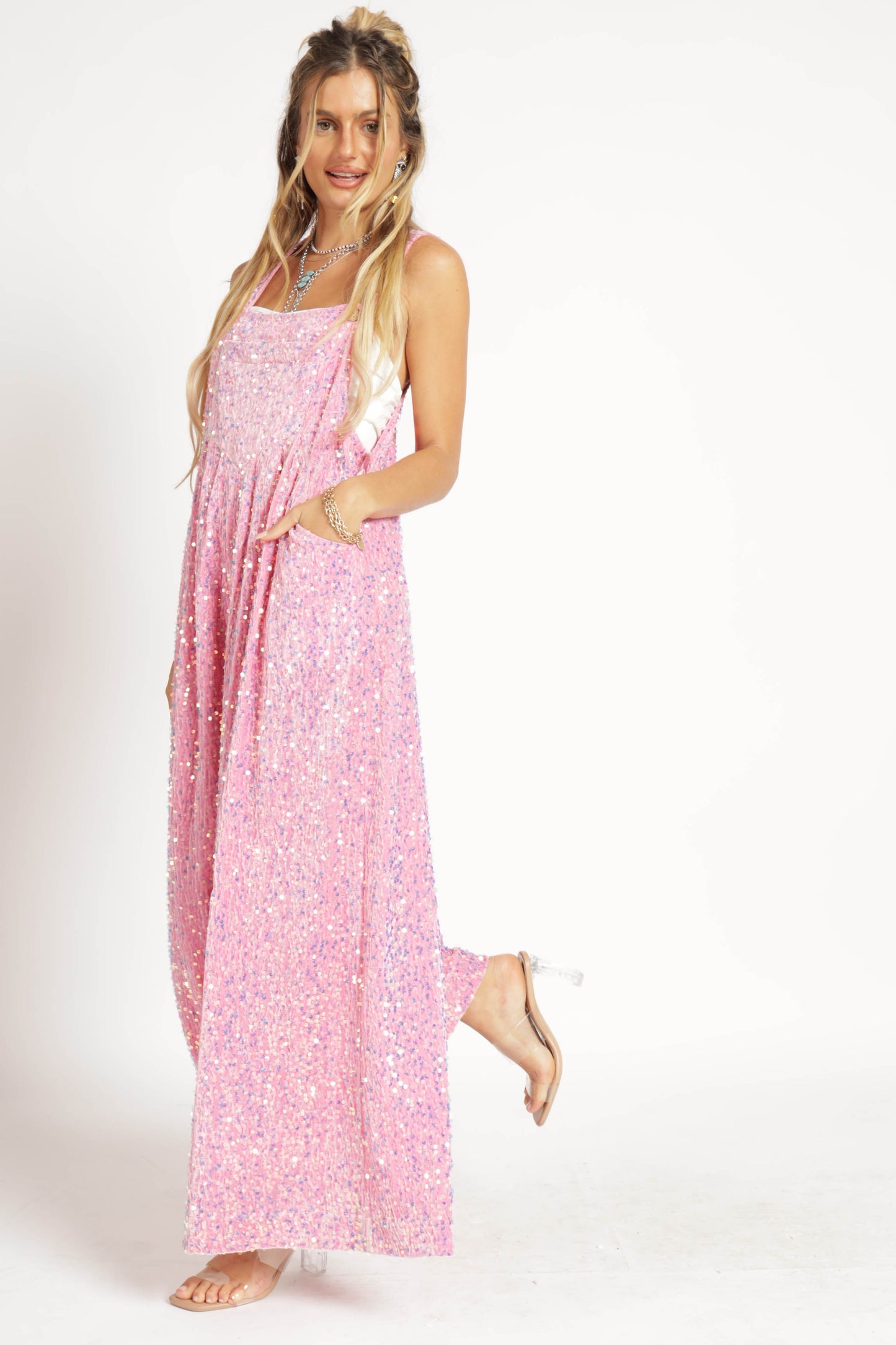 Lisette Sequin Jumpsuit