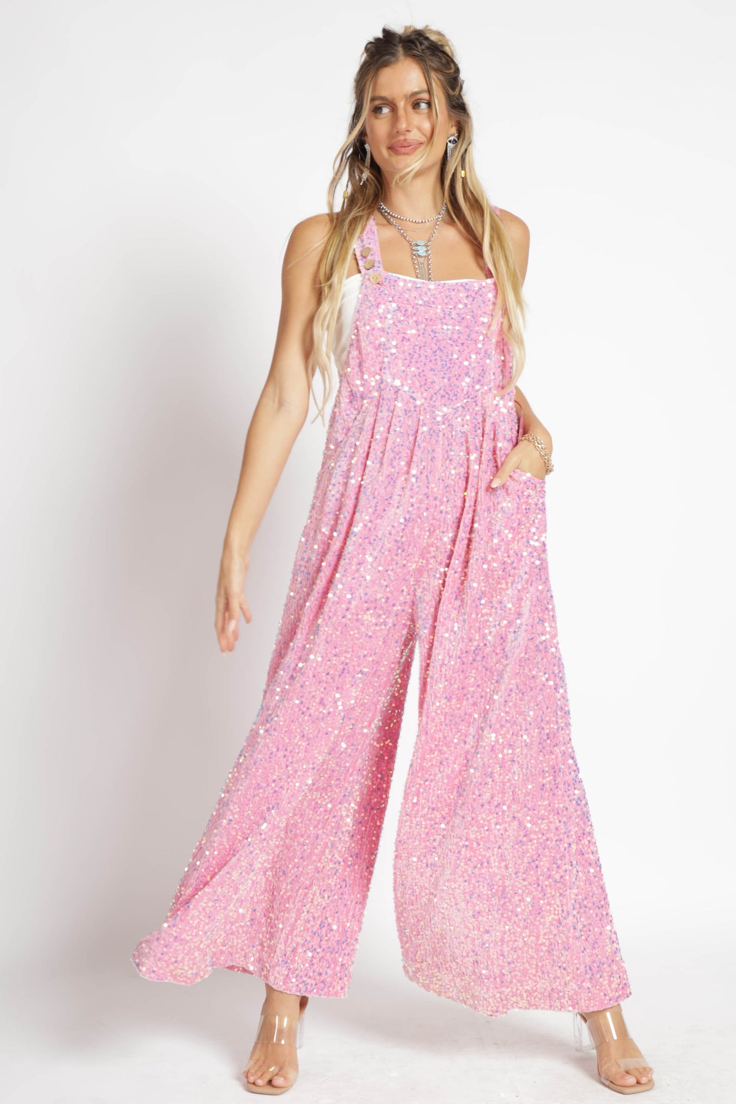 Lisette Sequin Jumpsuit
