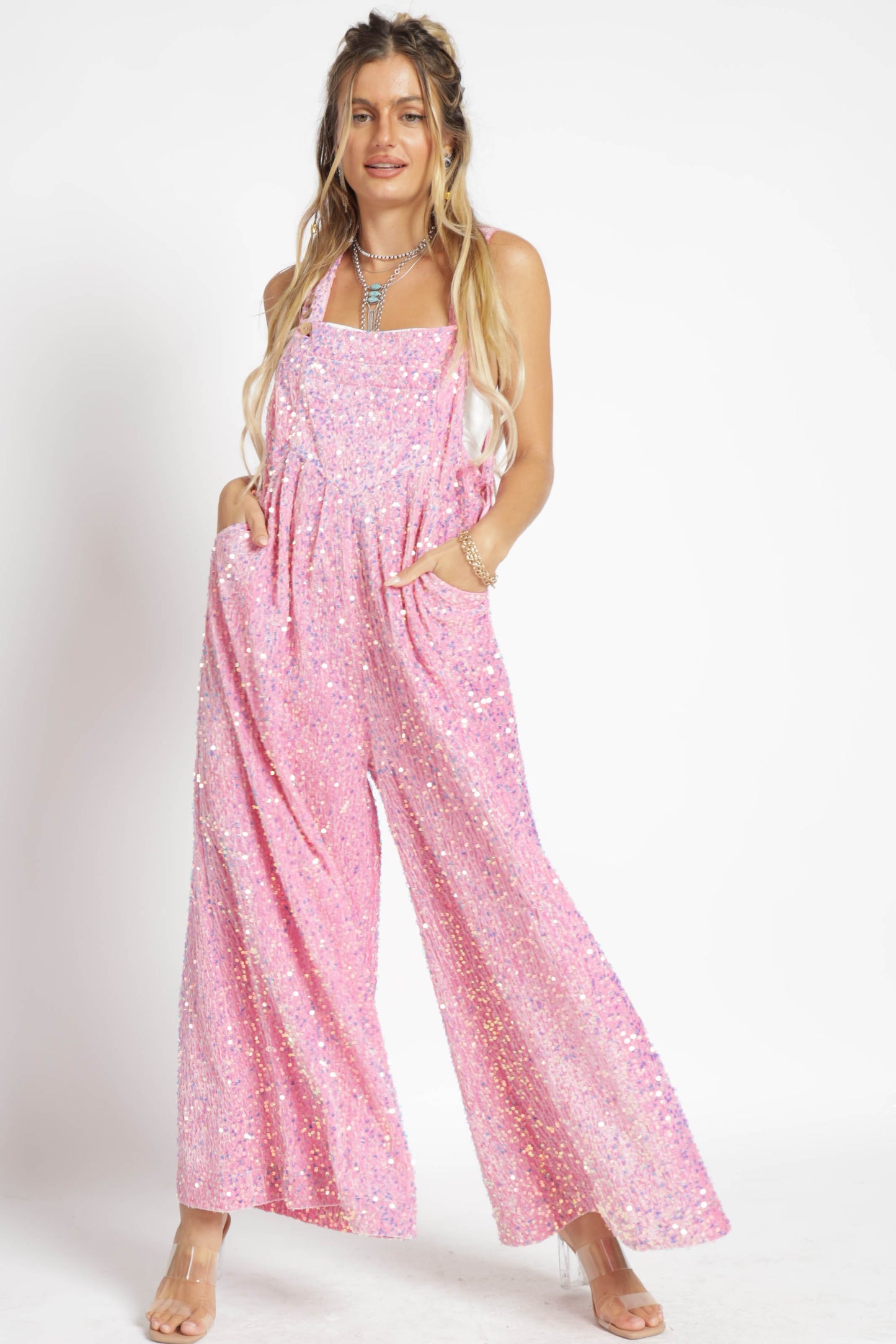 Lisette Sequin Jumpsuit