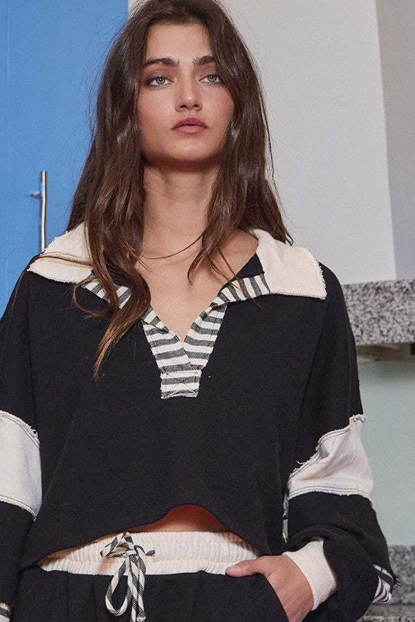 Easton French Terry Crop Top