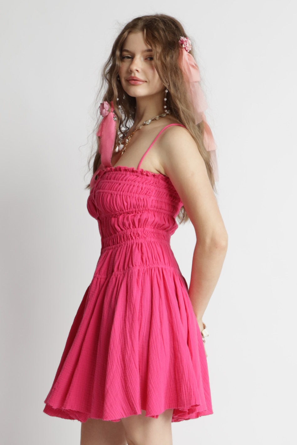 All Smocked Up Short Dress
