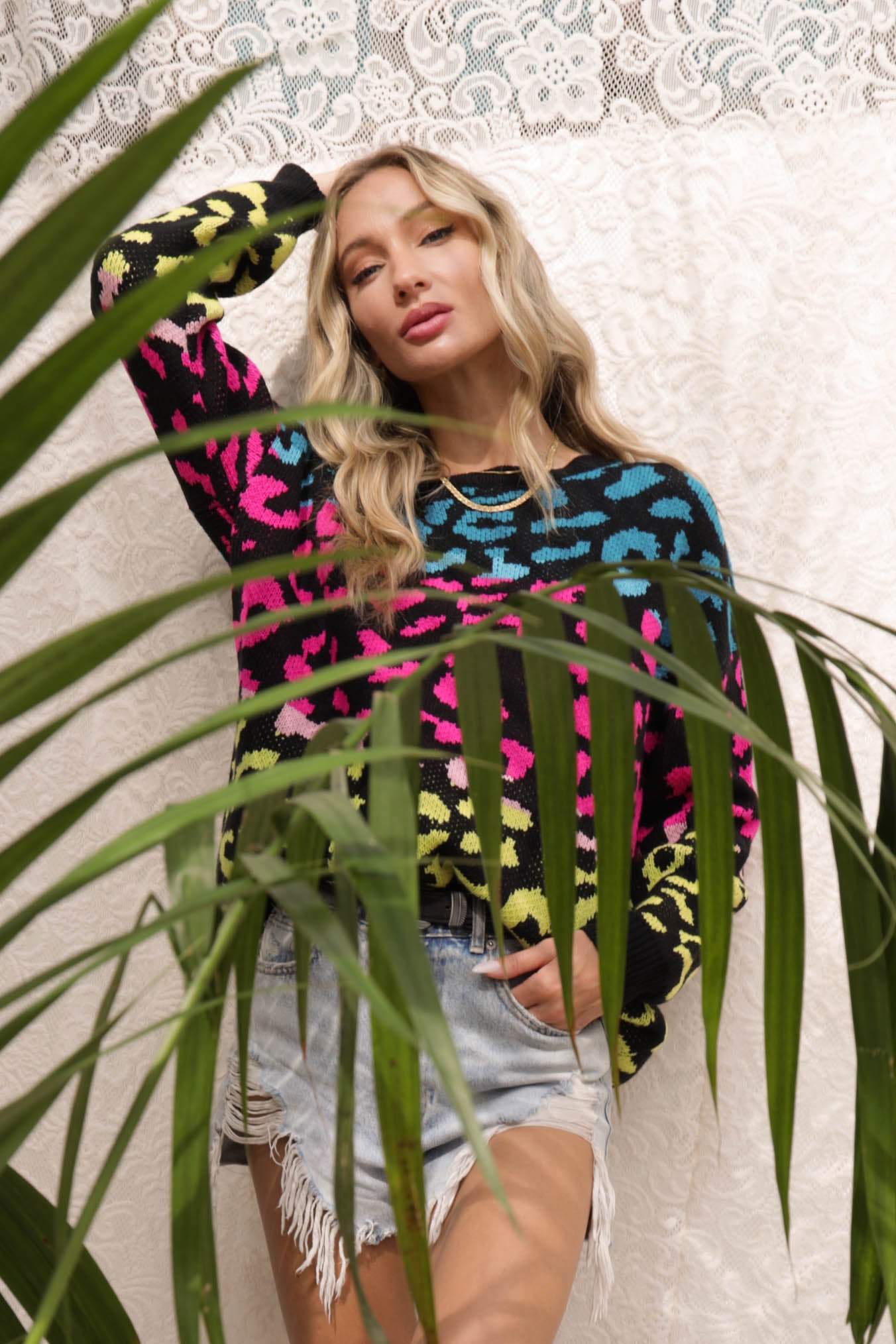 Winona Leopard Print Sweater