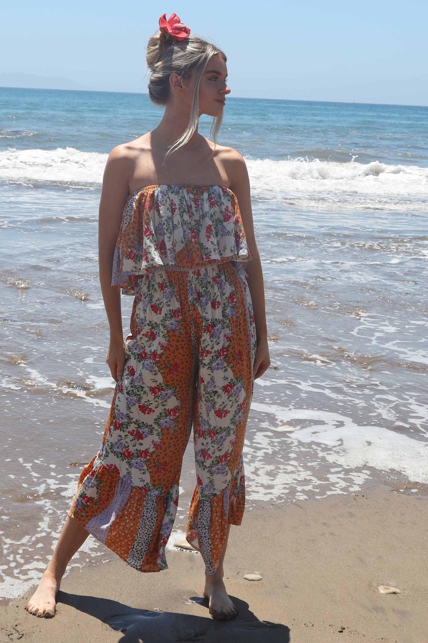 Celestia Floral Jumpsuit