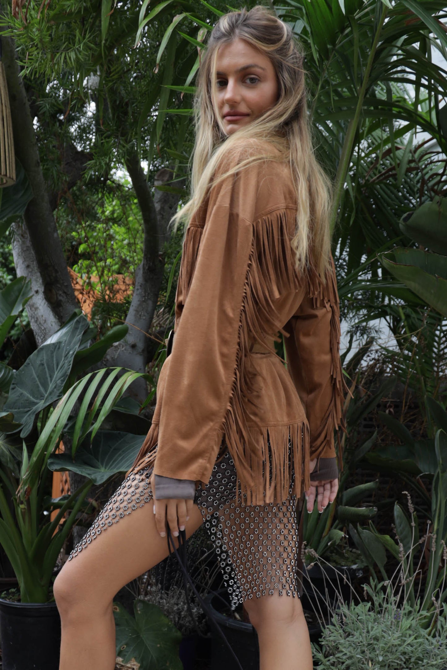 Outlaw Fringe Suede Jacket
