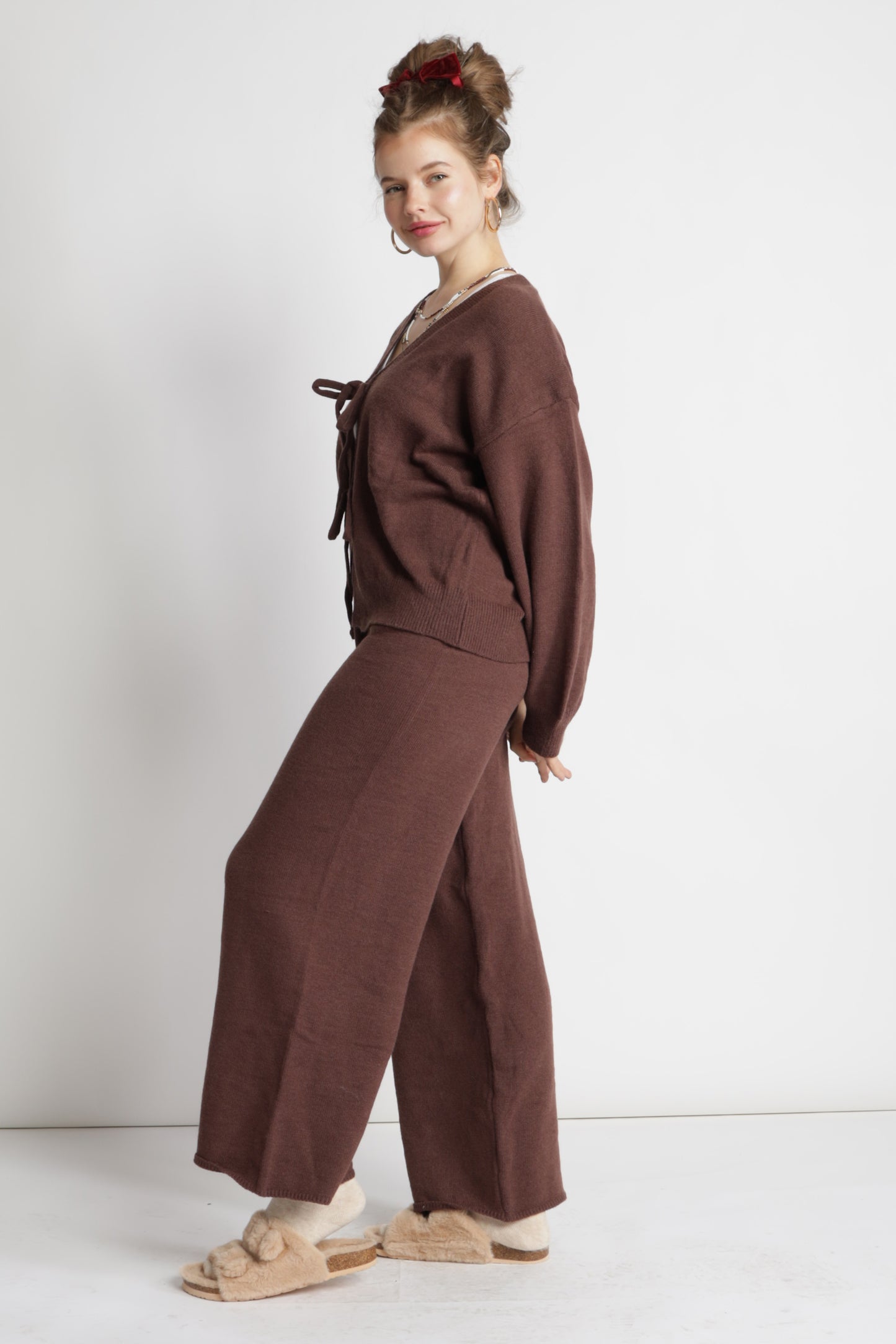 Timeless Cardigan and Pants Set