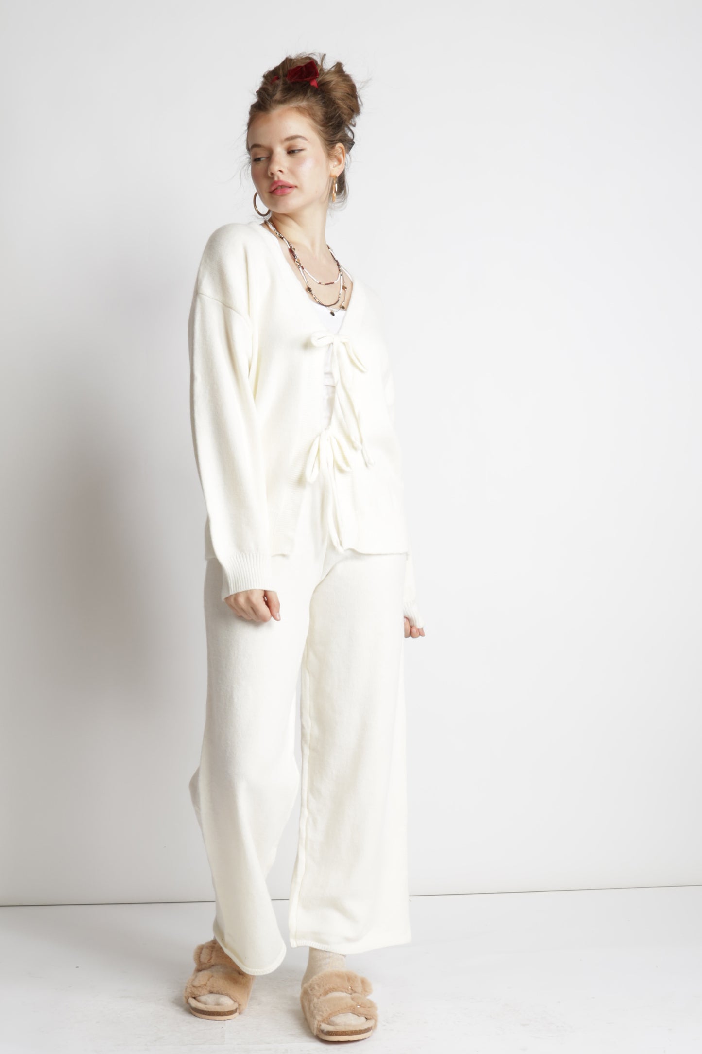 Timeless Cardigan and Pants Set