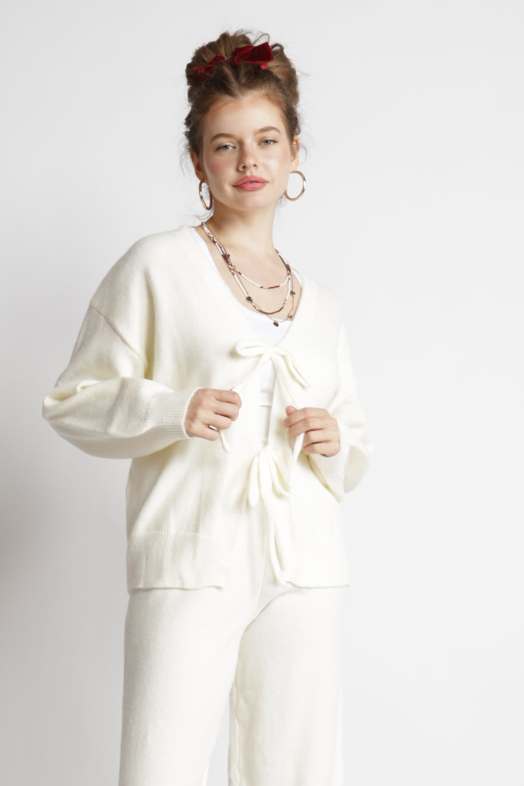 Timeless Cardigan and Pants Set