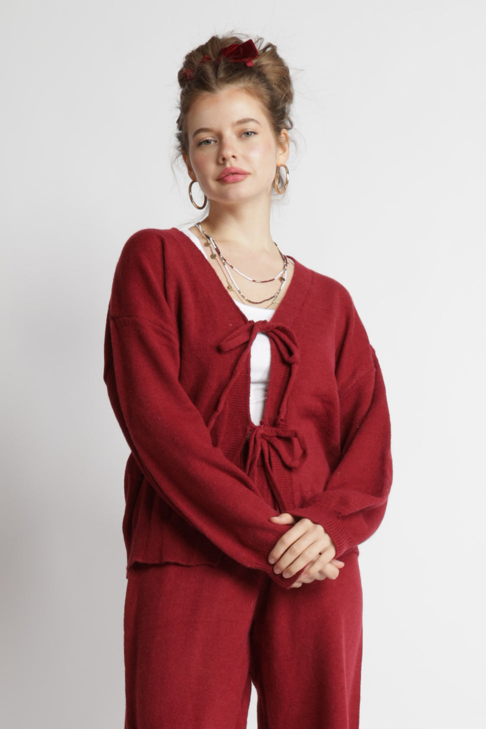Timeless Cardigan and Pants Set