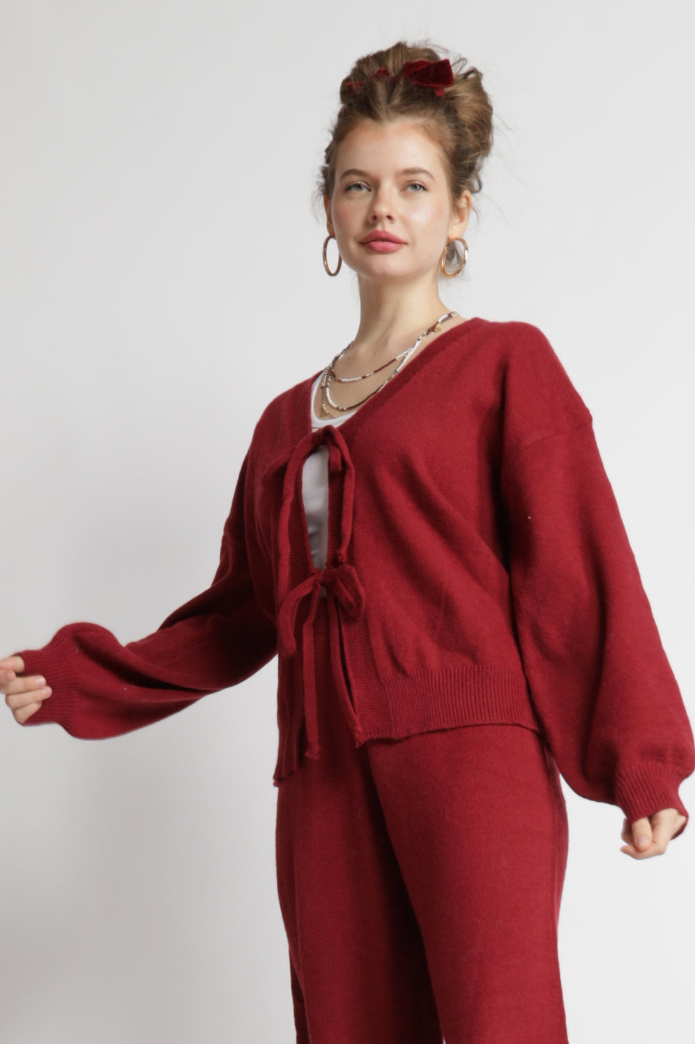 Timeless Cardigan and Pants Set