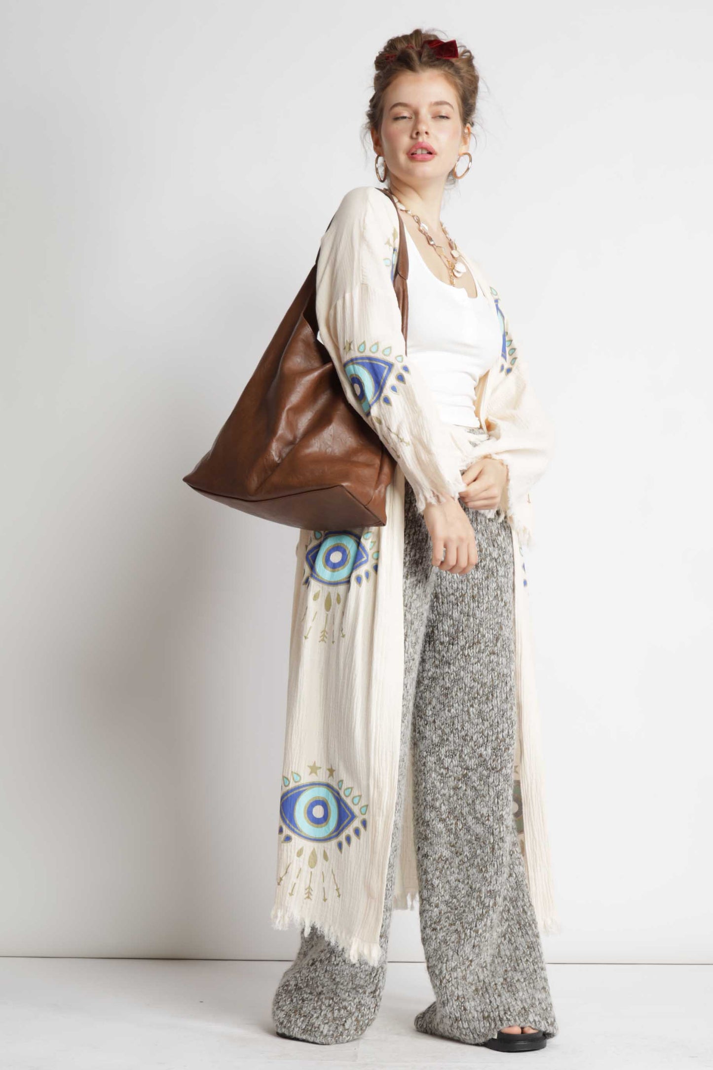 Copacabana Cotton Gauze Kimono