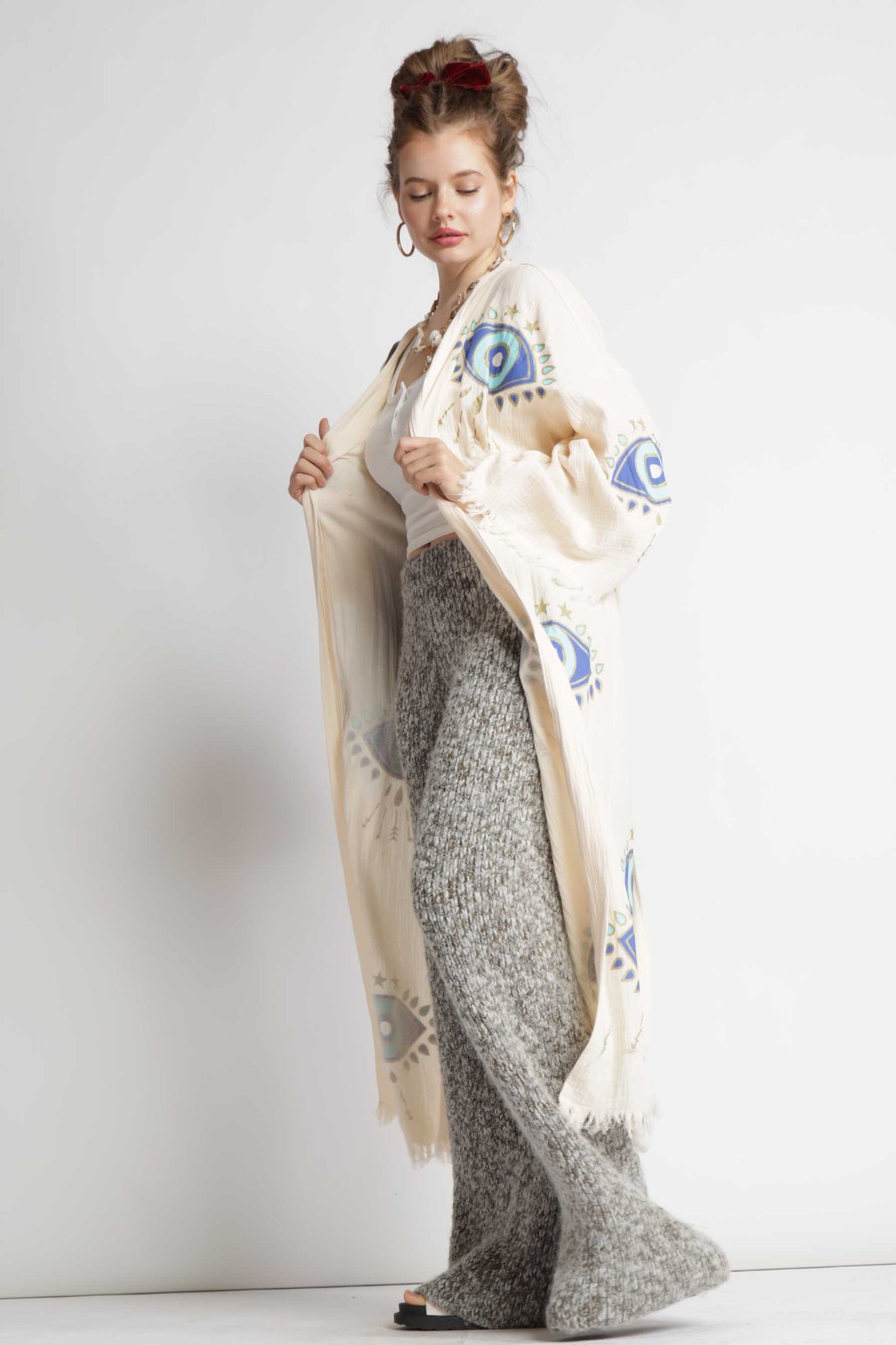 Copacabana Cotton Gauze Kimono