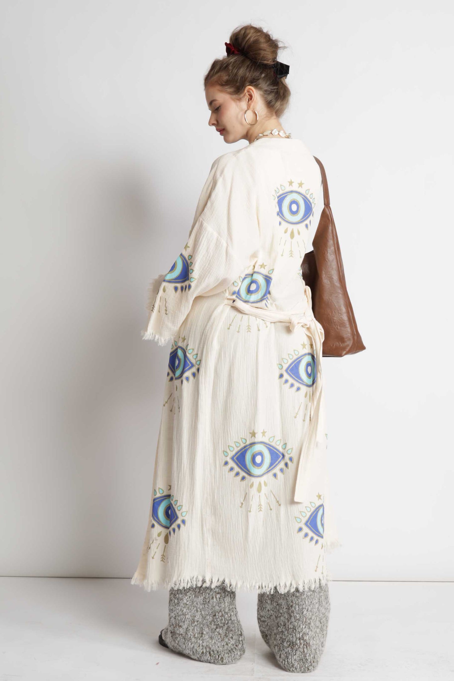 Copacabana Cotton Gauze Kimono