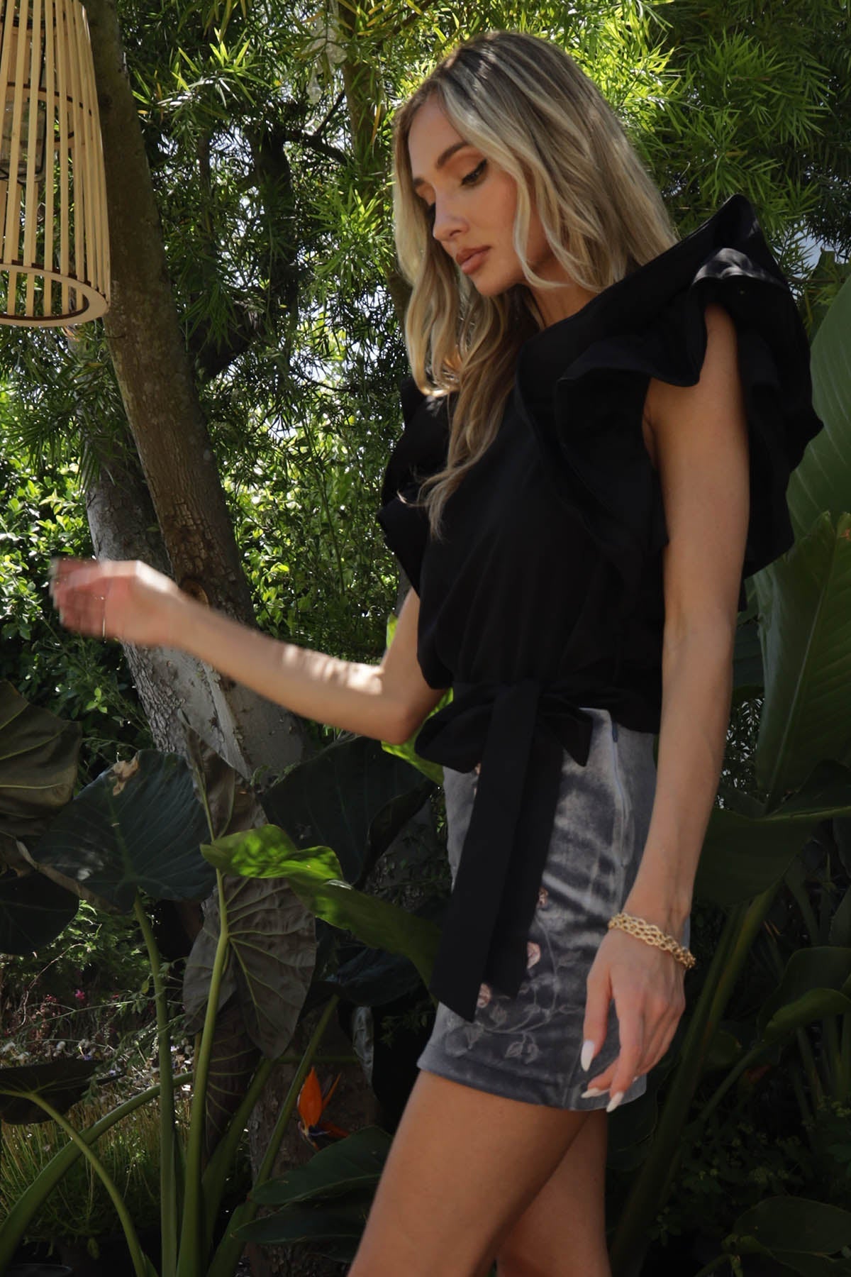 Sun Drenched Ruffle Top
