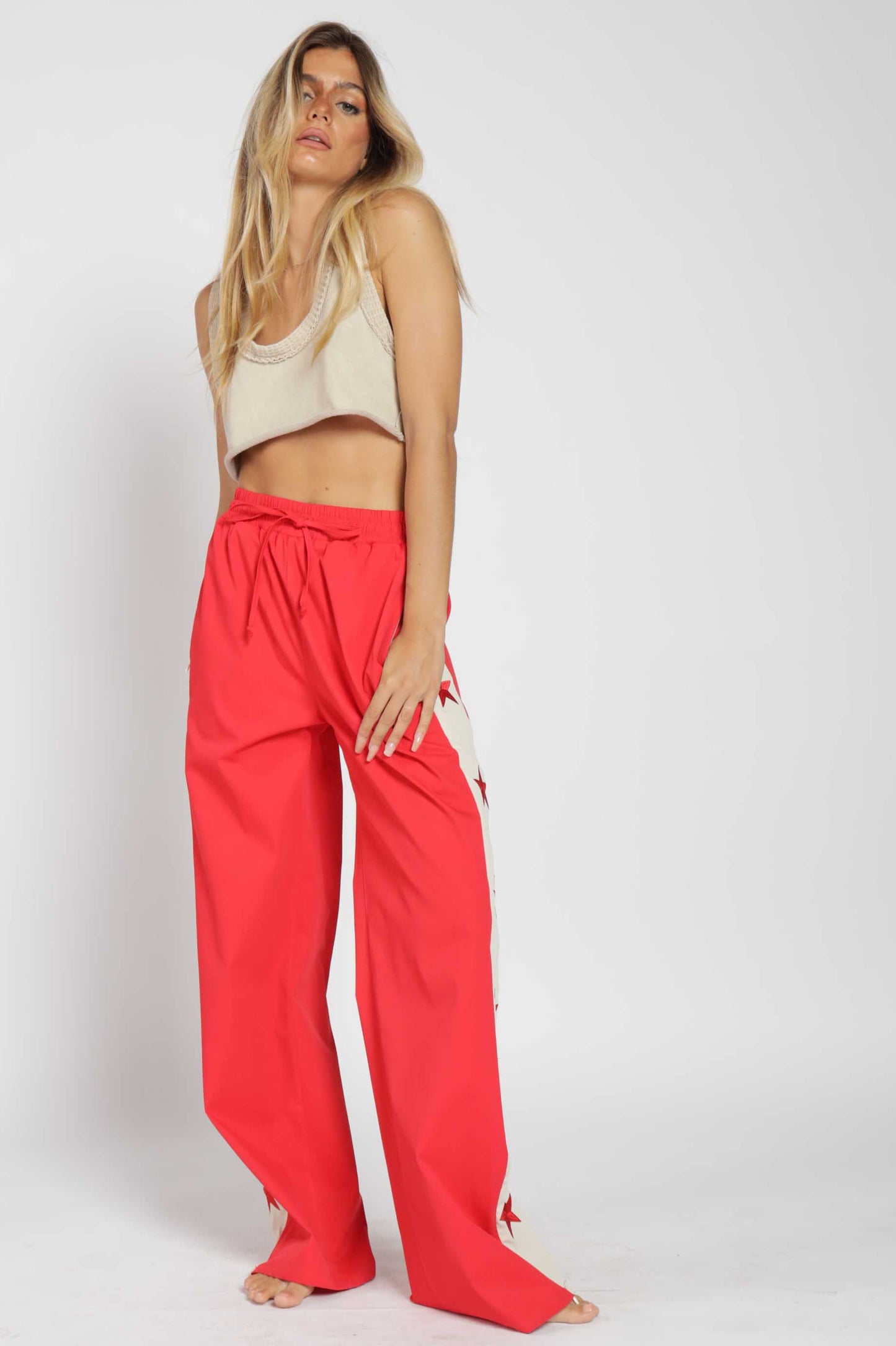 Superstar Pocketed Drawstring Pants