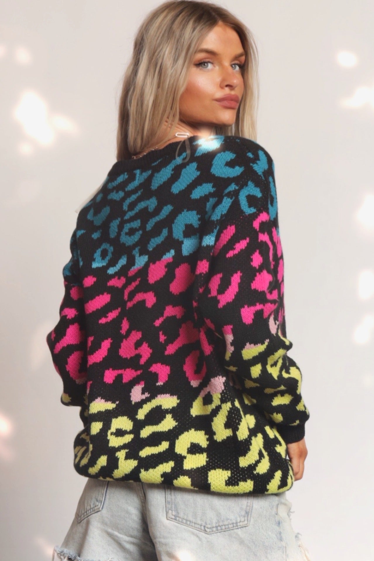 Winona Leopard Print Sweater