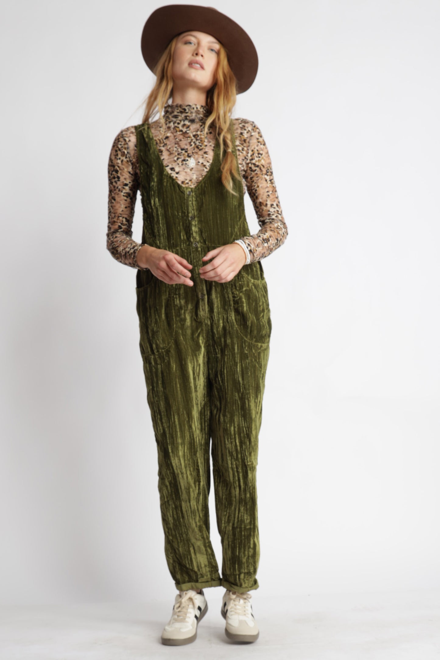 Keaton Velvet Jumpsuit