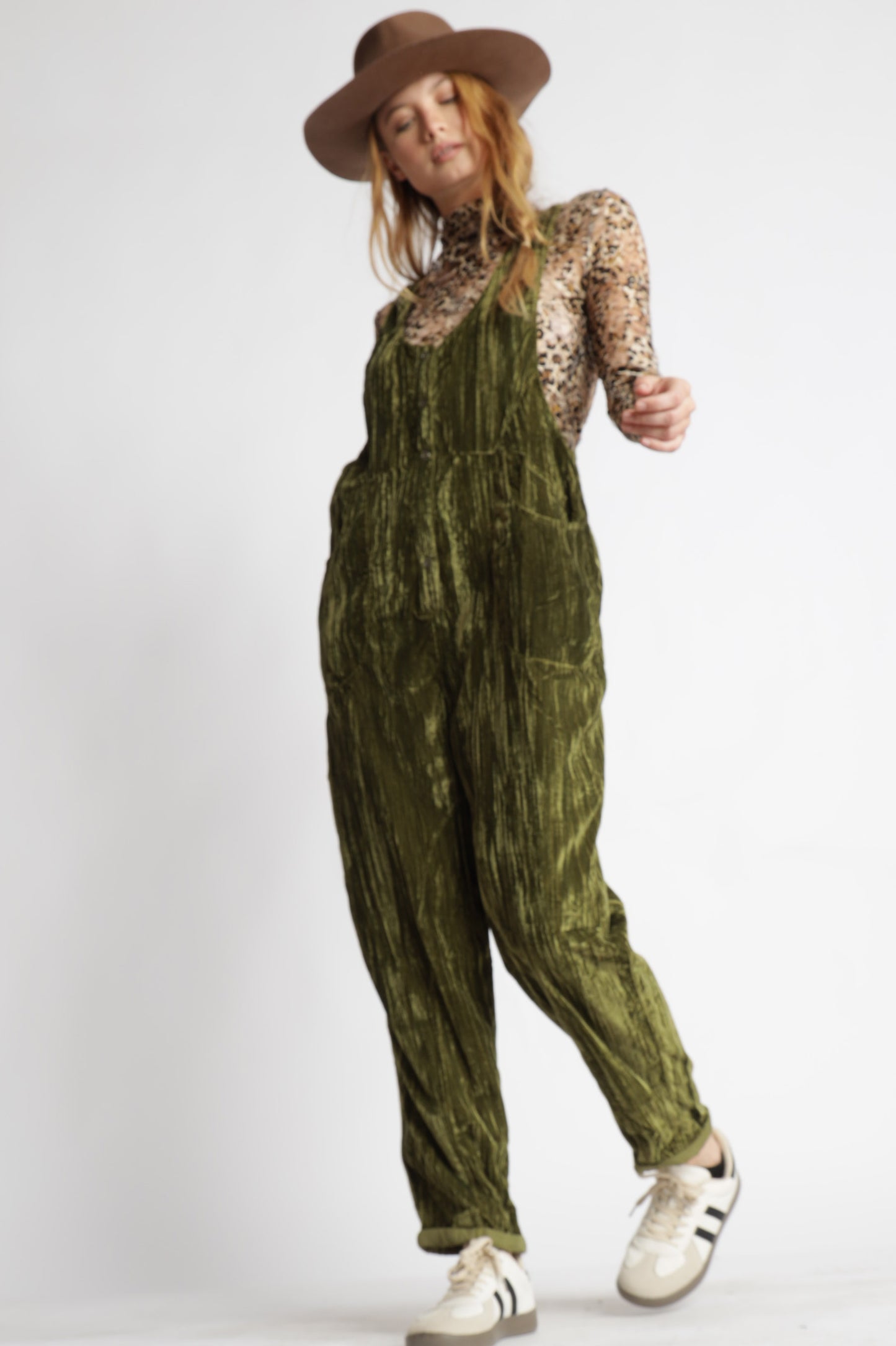 Keaton Velvet Jumpsuit