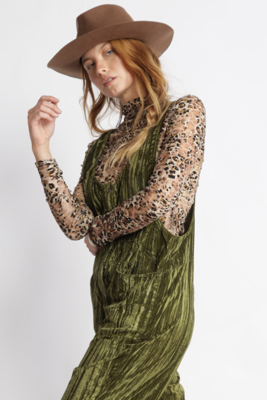 Keaton Velvet Jumpsuit