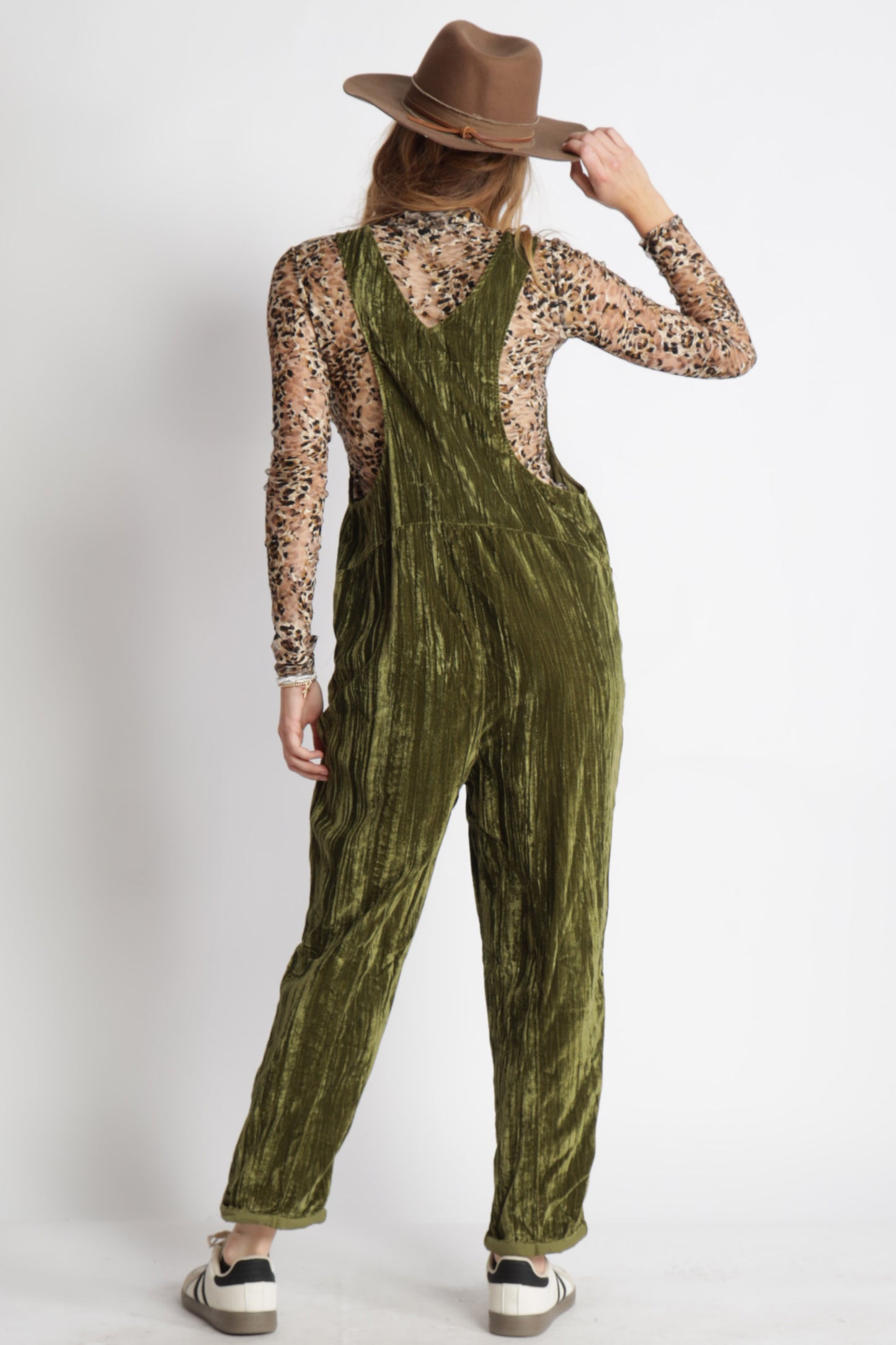 Keaton Velvet Jumpsuit