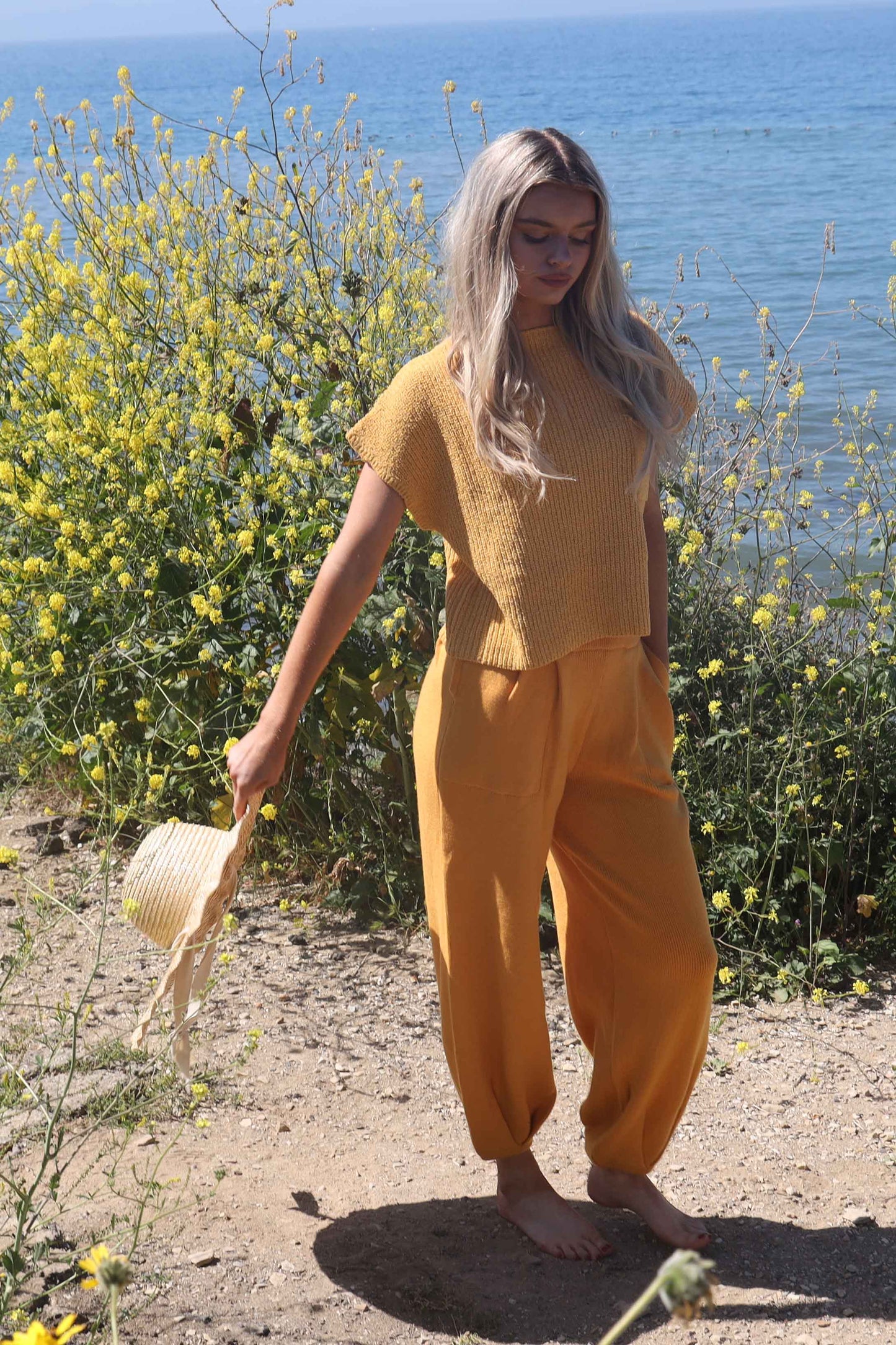 Nyomi Knit Sweater Top and Pants Set