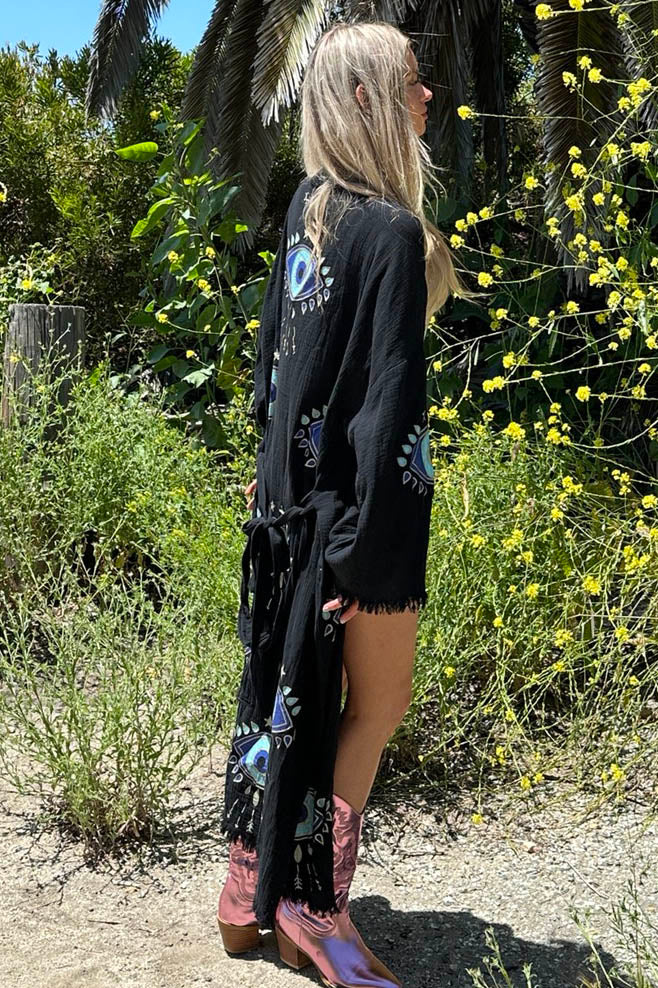 Copacabana Cotton Gauze Kimono