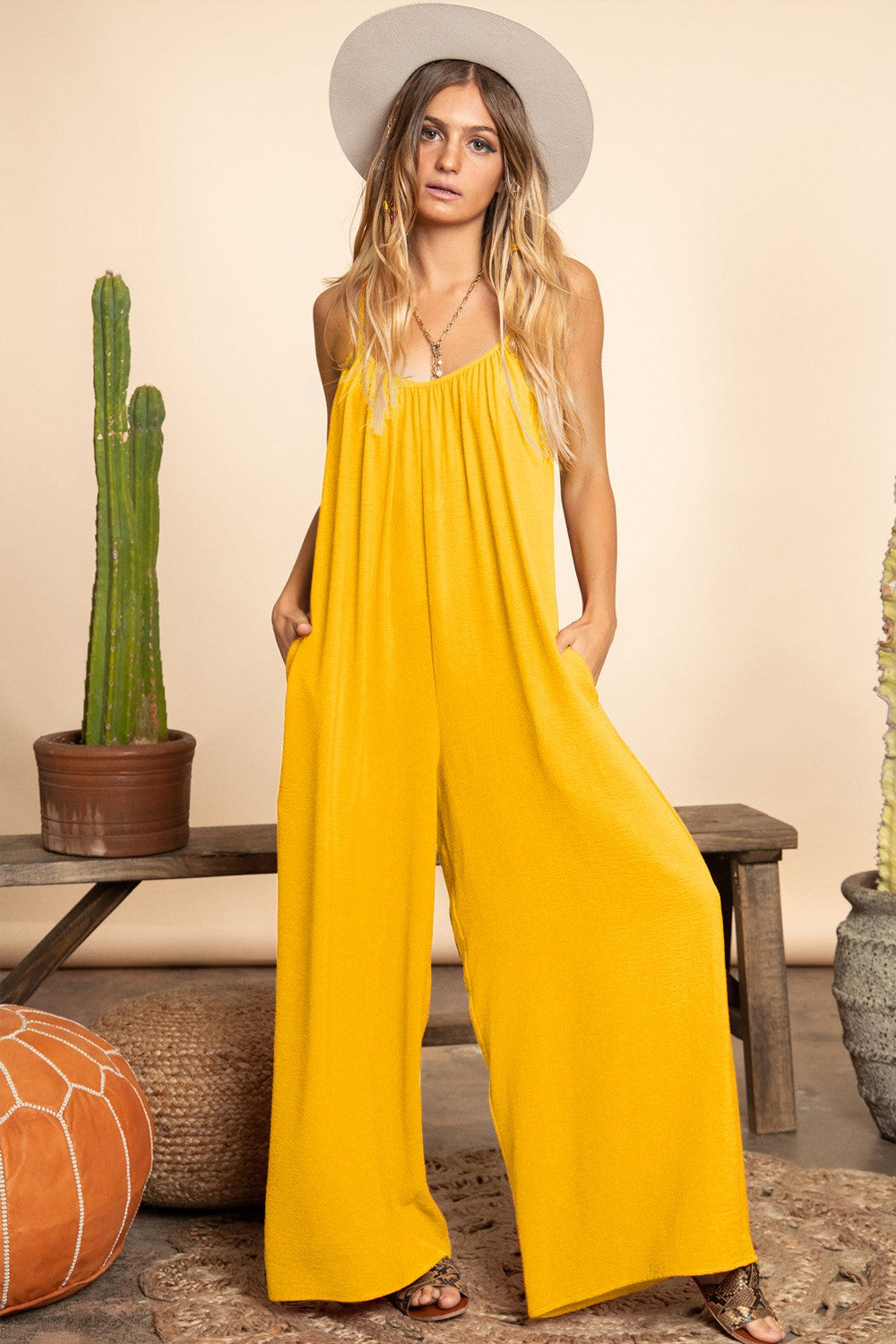 Edita Wide Leg Jumpsuit