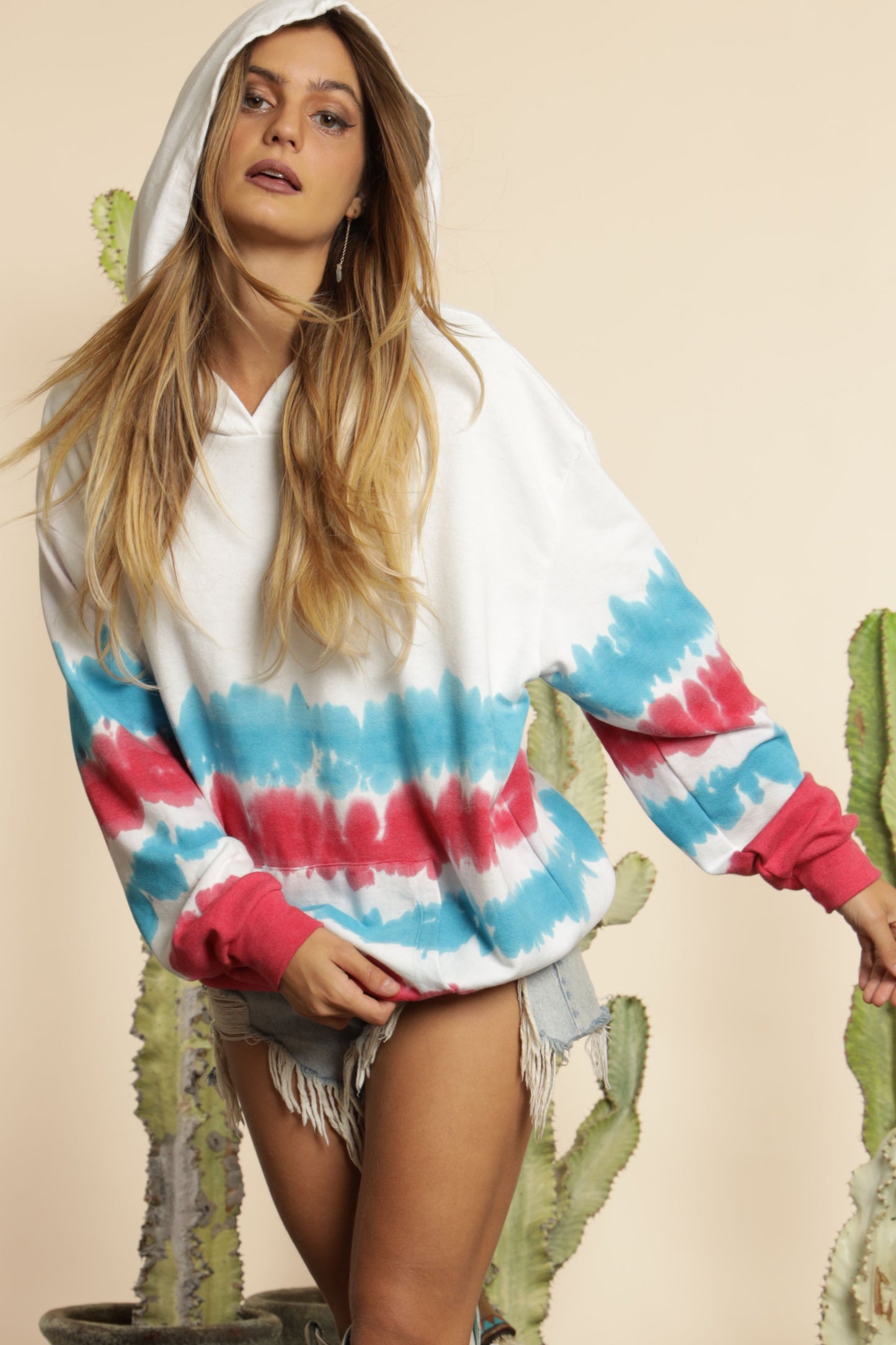 Sophia Multi Tie Dyed Sweatshirts