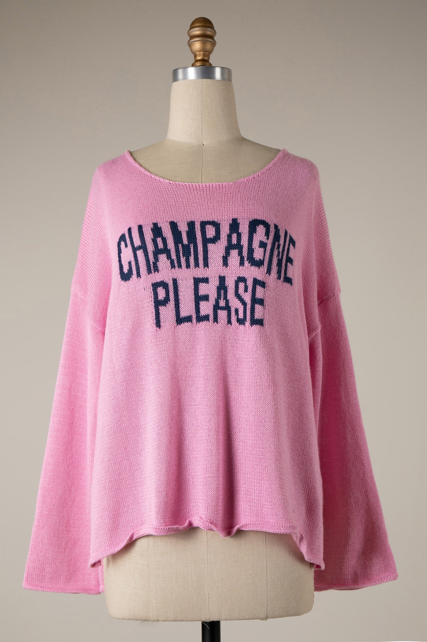 Champagnes PLS Oversized  Sweater