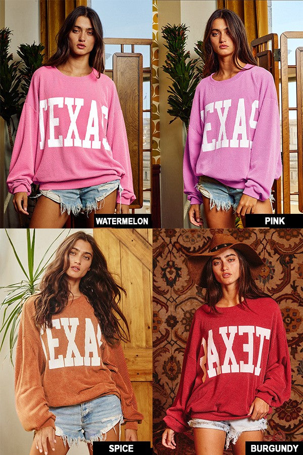 Faya Texas Loose Top