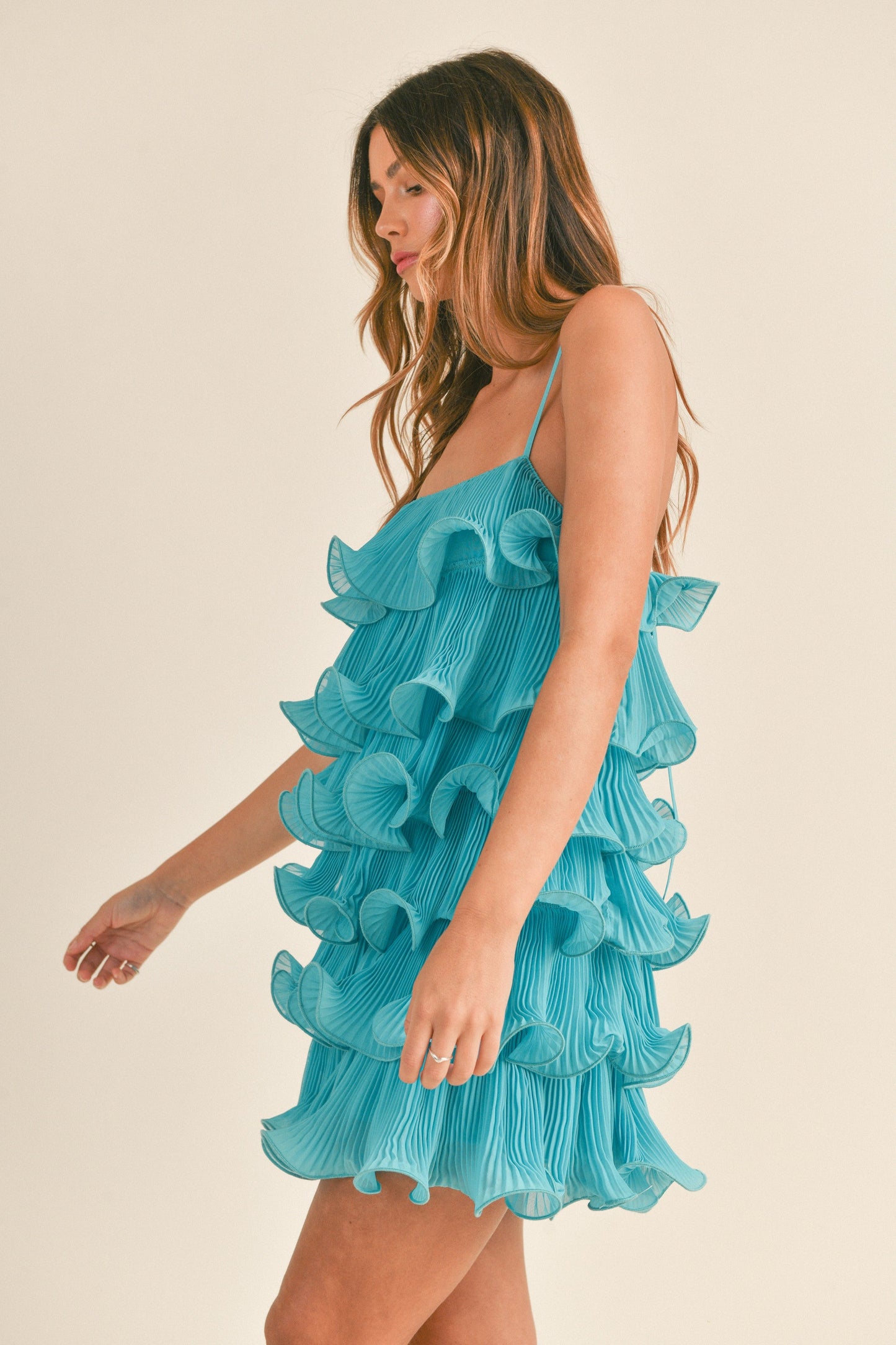 Celine Tiered Ruffle Dress