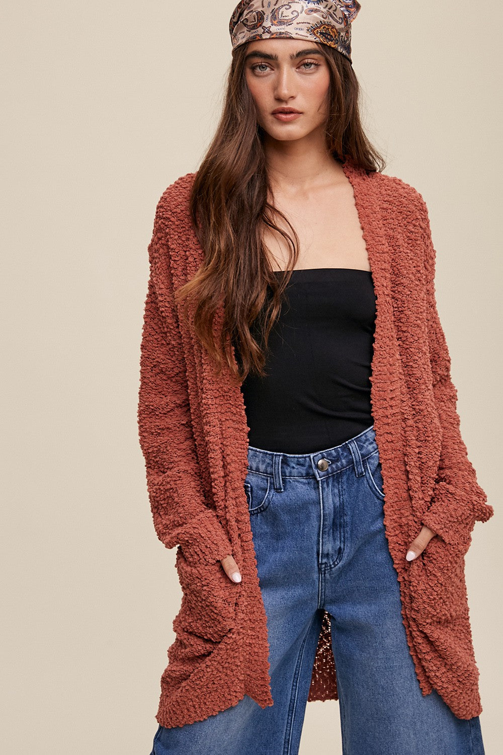 Sivan Popcorn Sweater Cardigans