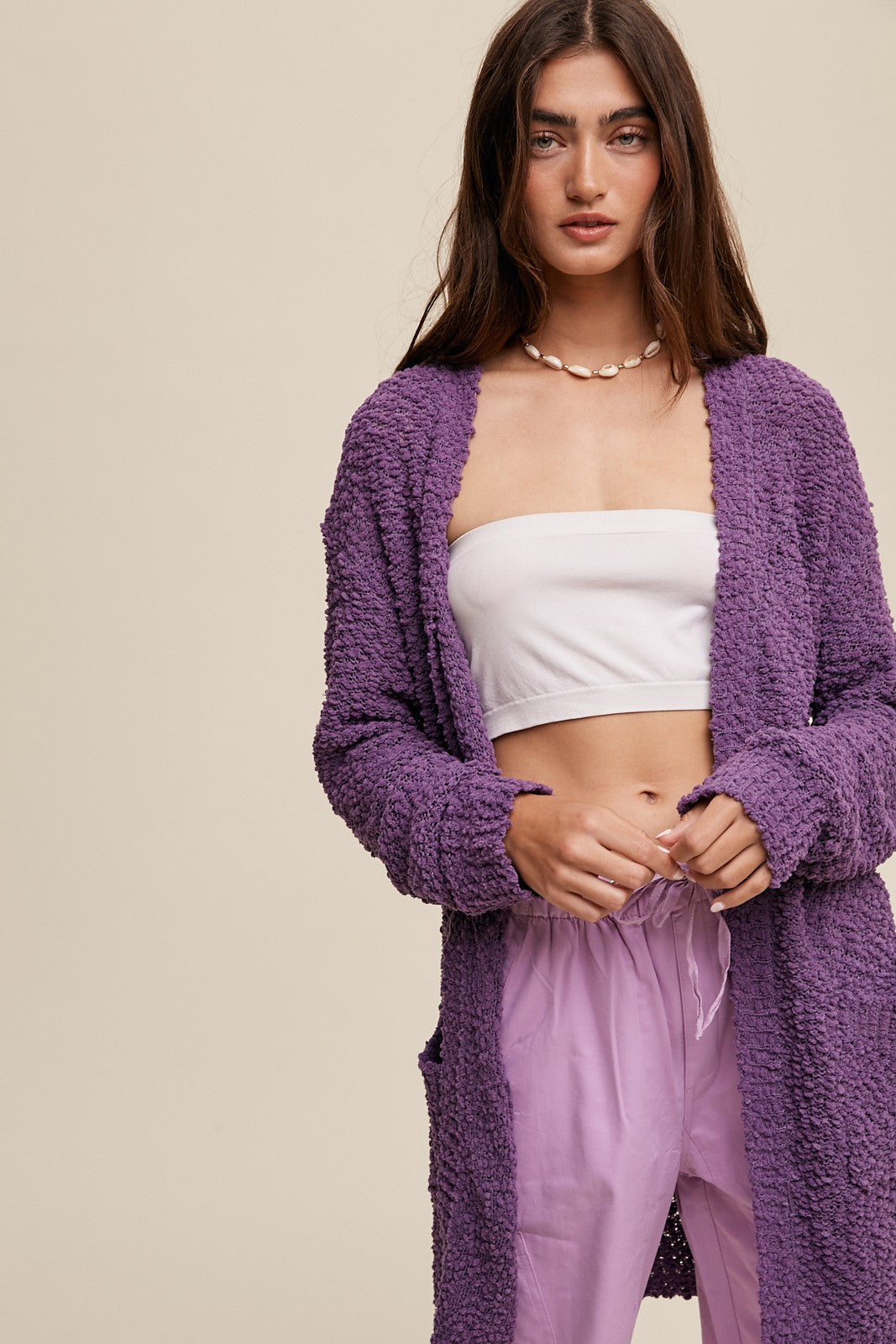 Sivan Popcorn Sweater Cardigans