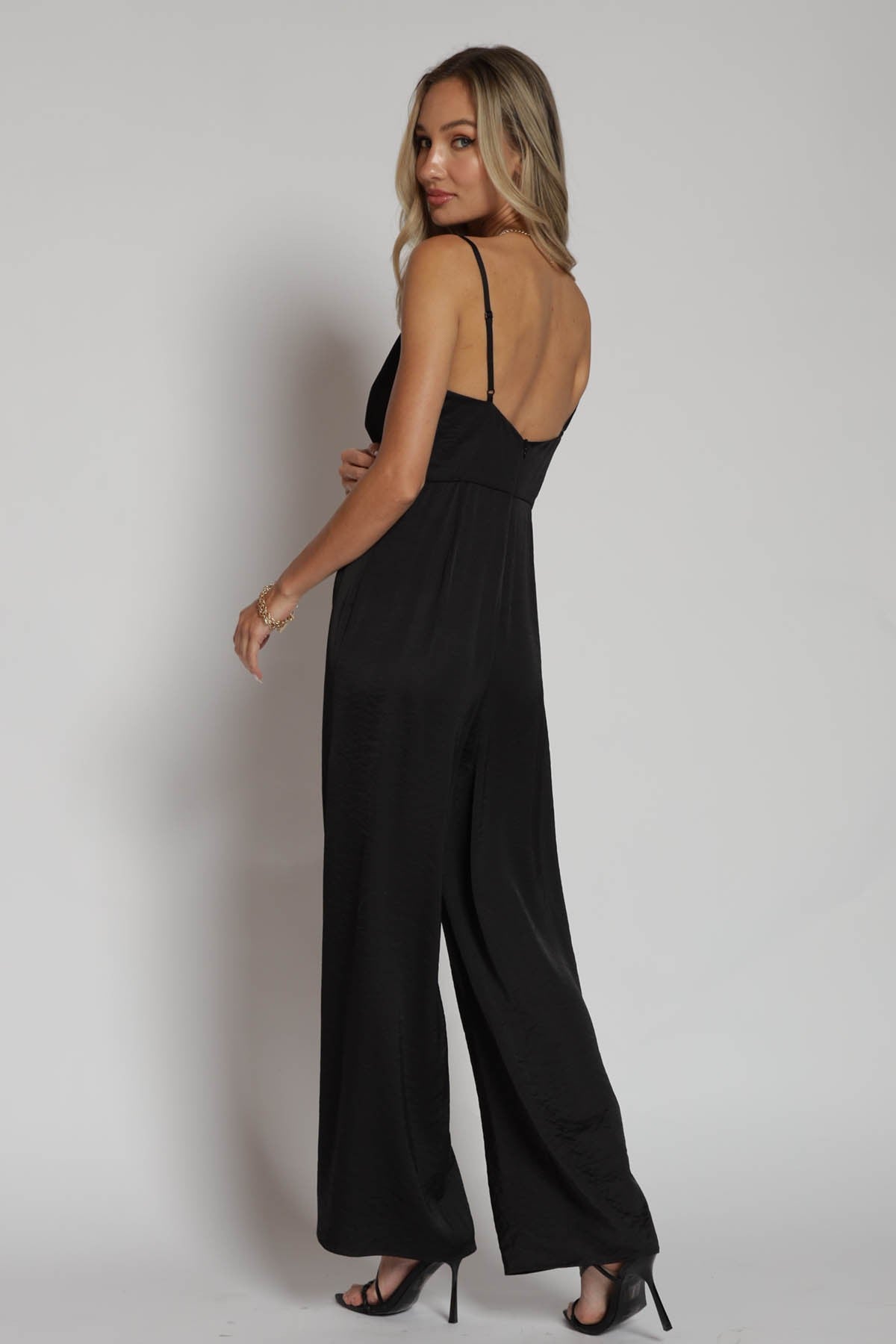 Leigh Satin Jumpsuit