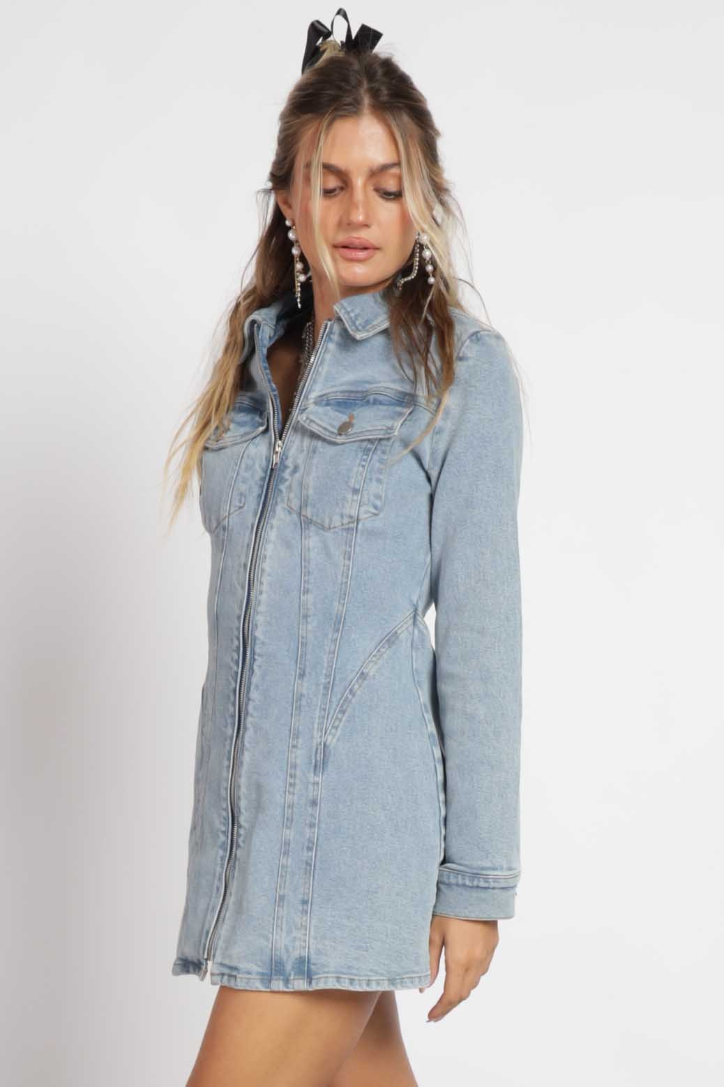 Millie Denim Dress