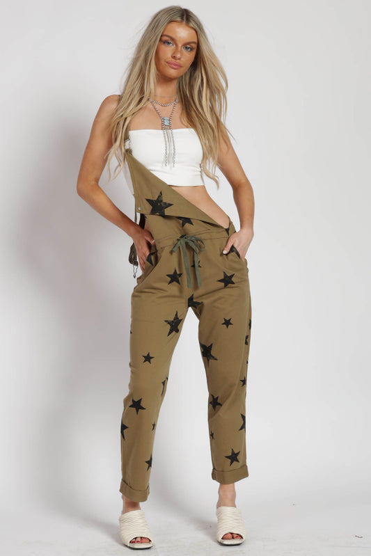 Lillian Star Printed Overall