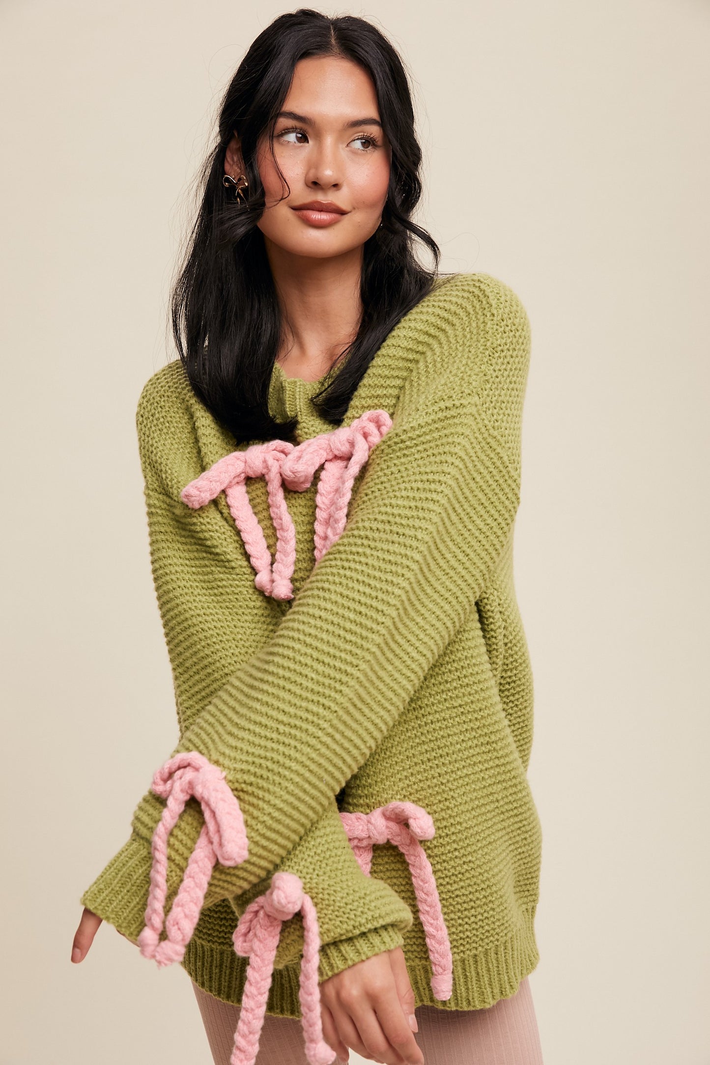 Asher Bow Sweater