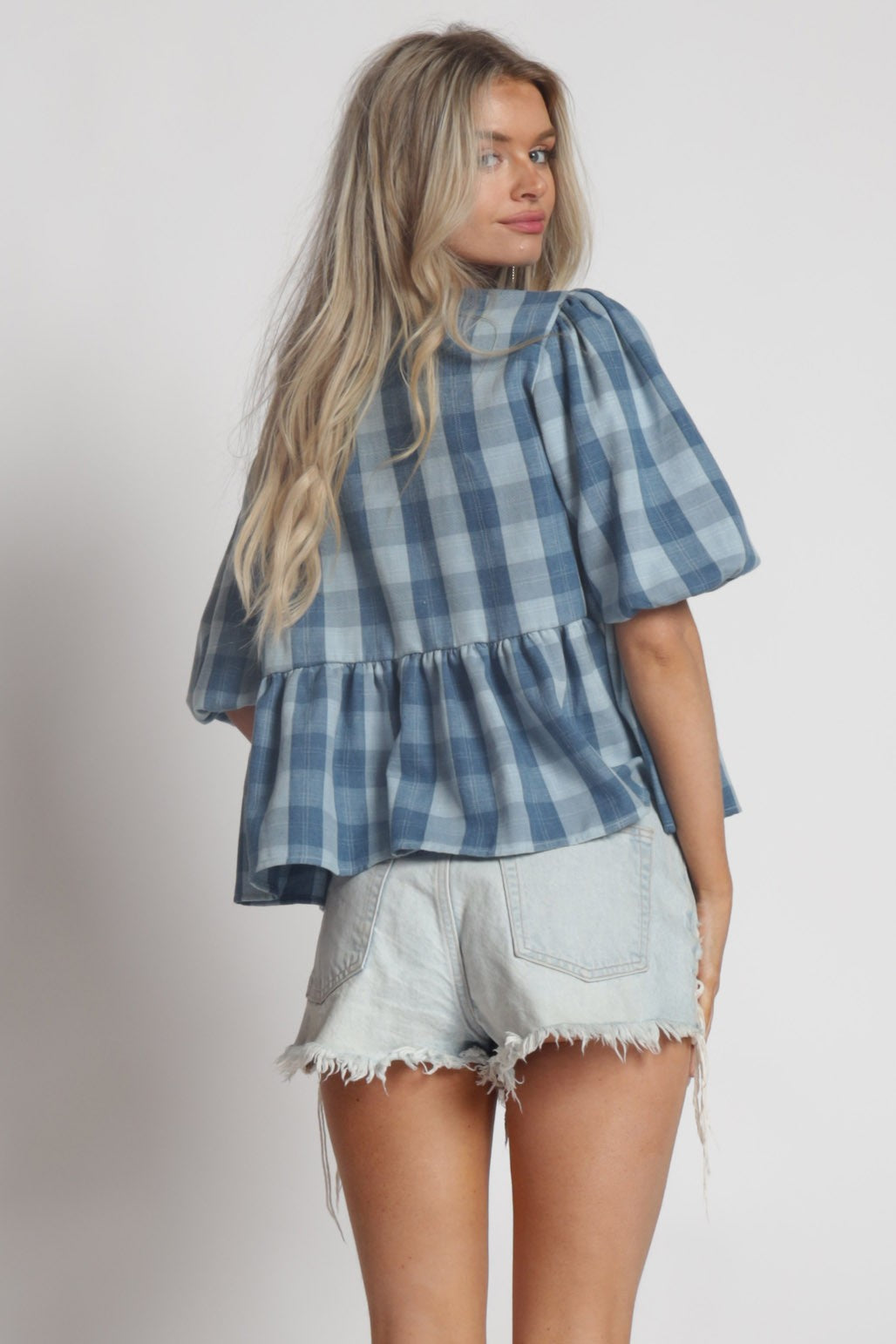 Charlotte Cotton Gauze Bow Top