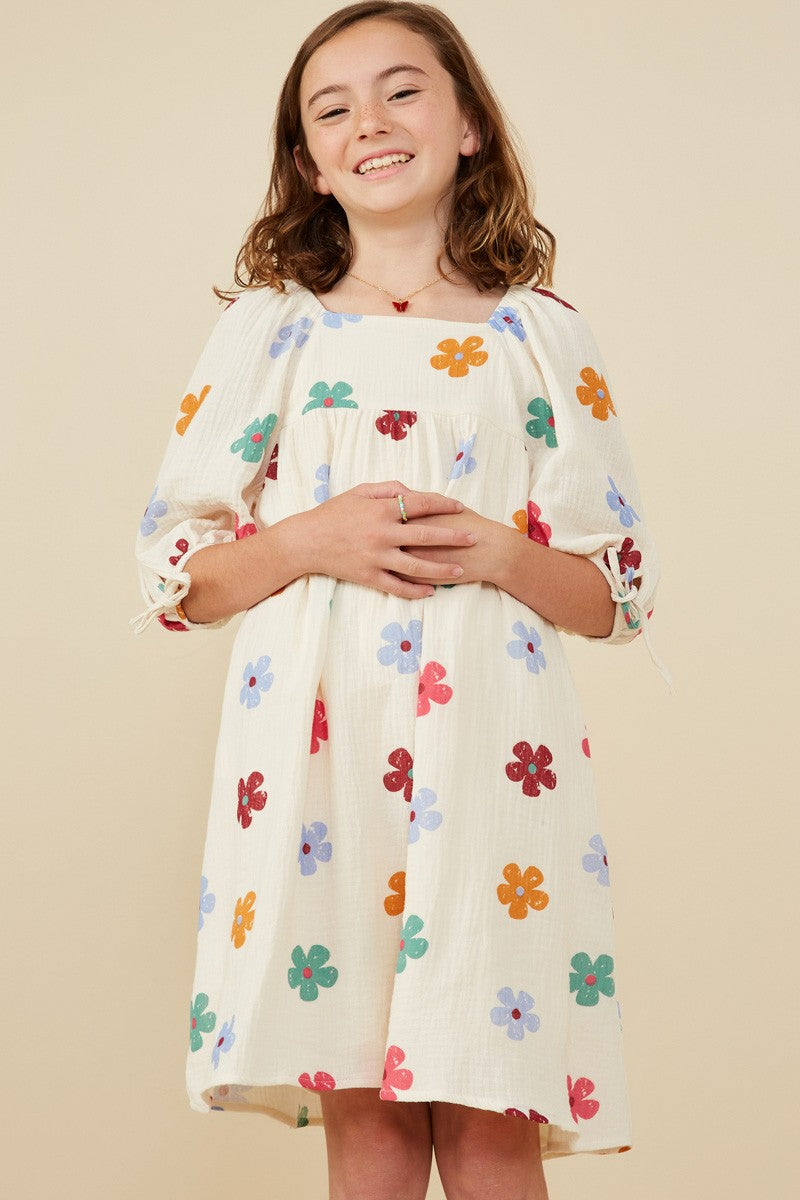 Hayden Flower Woven Dress