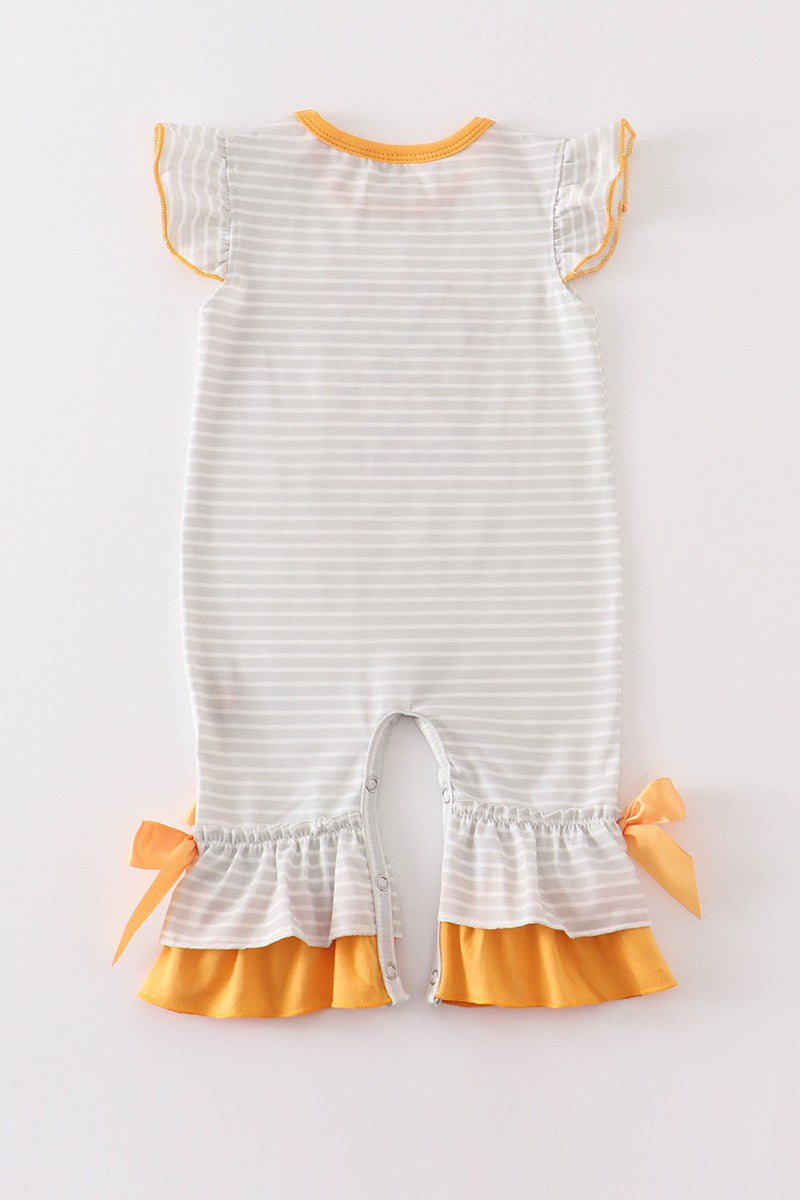 Pumpkin Applique Romper