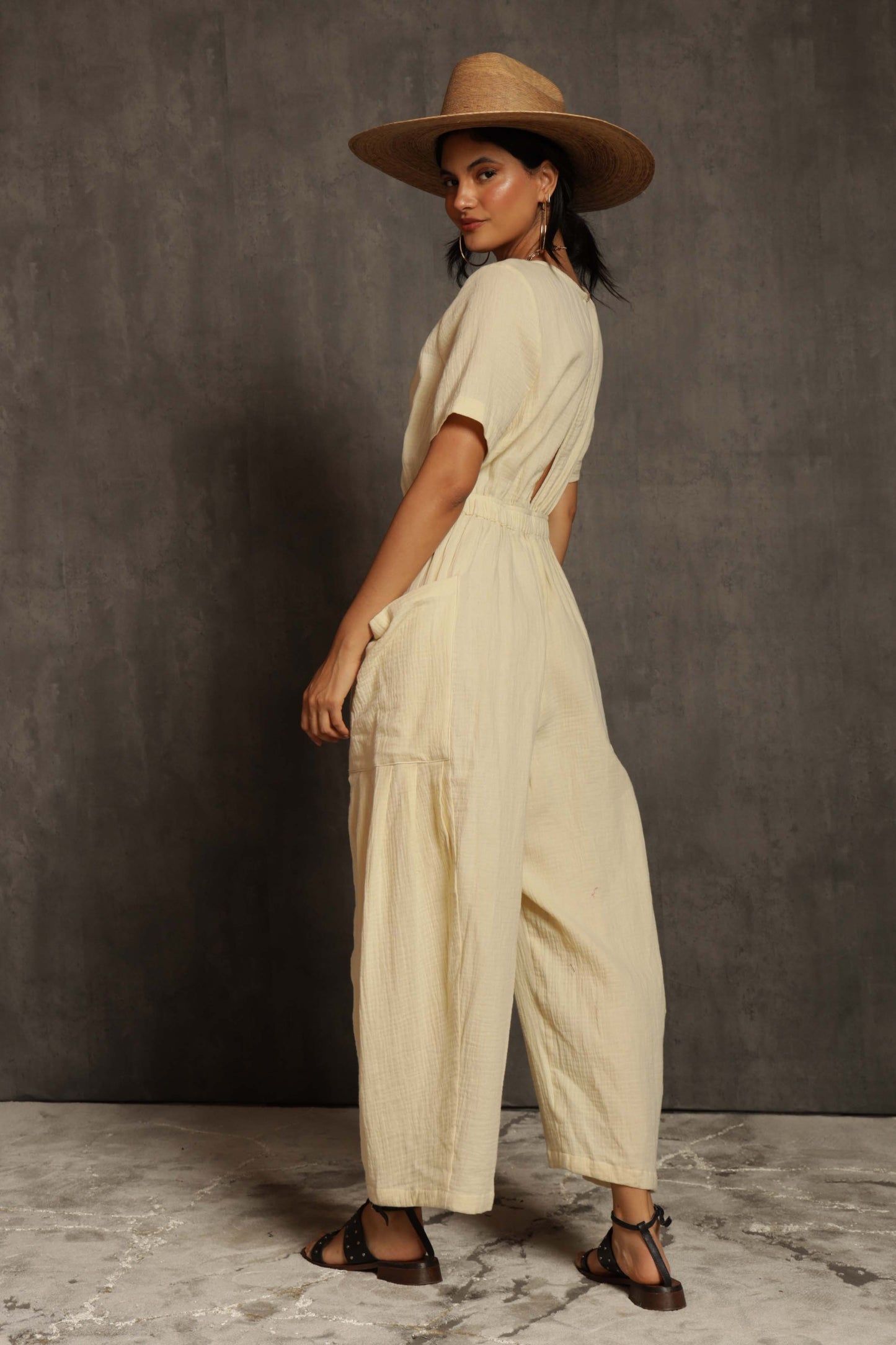 Coletto Gauze Jumpsuit