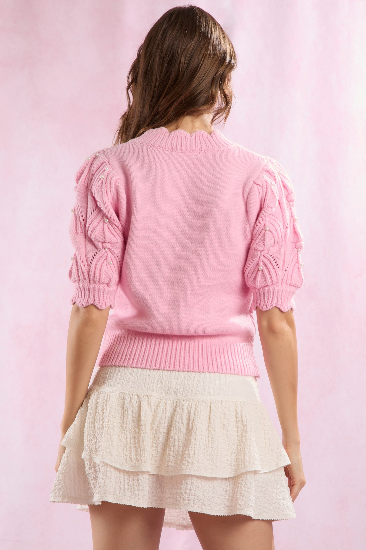 Amelia Pearl Knit Top