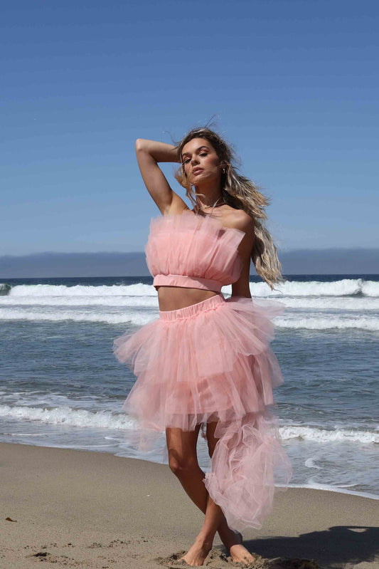 Sally Tulle Top and Skirt Set