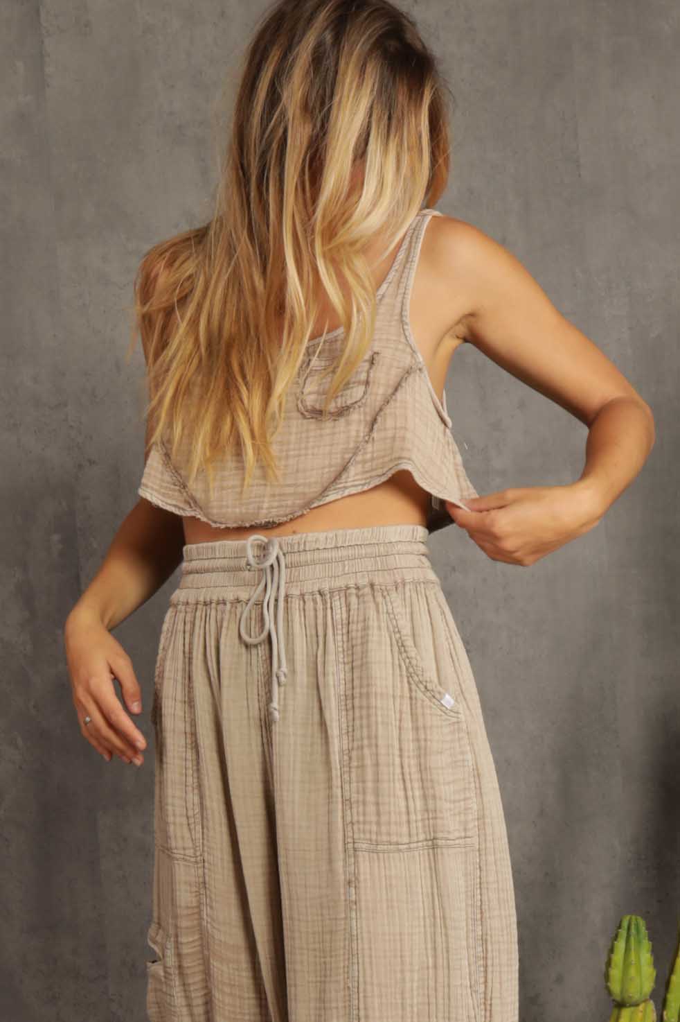 Saylor Gauze Pant Set