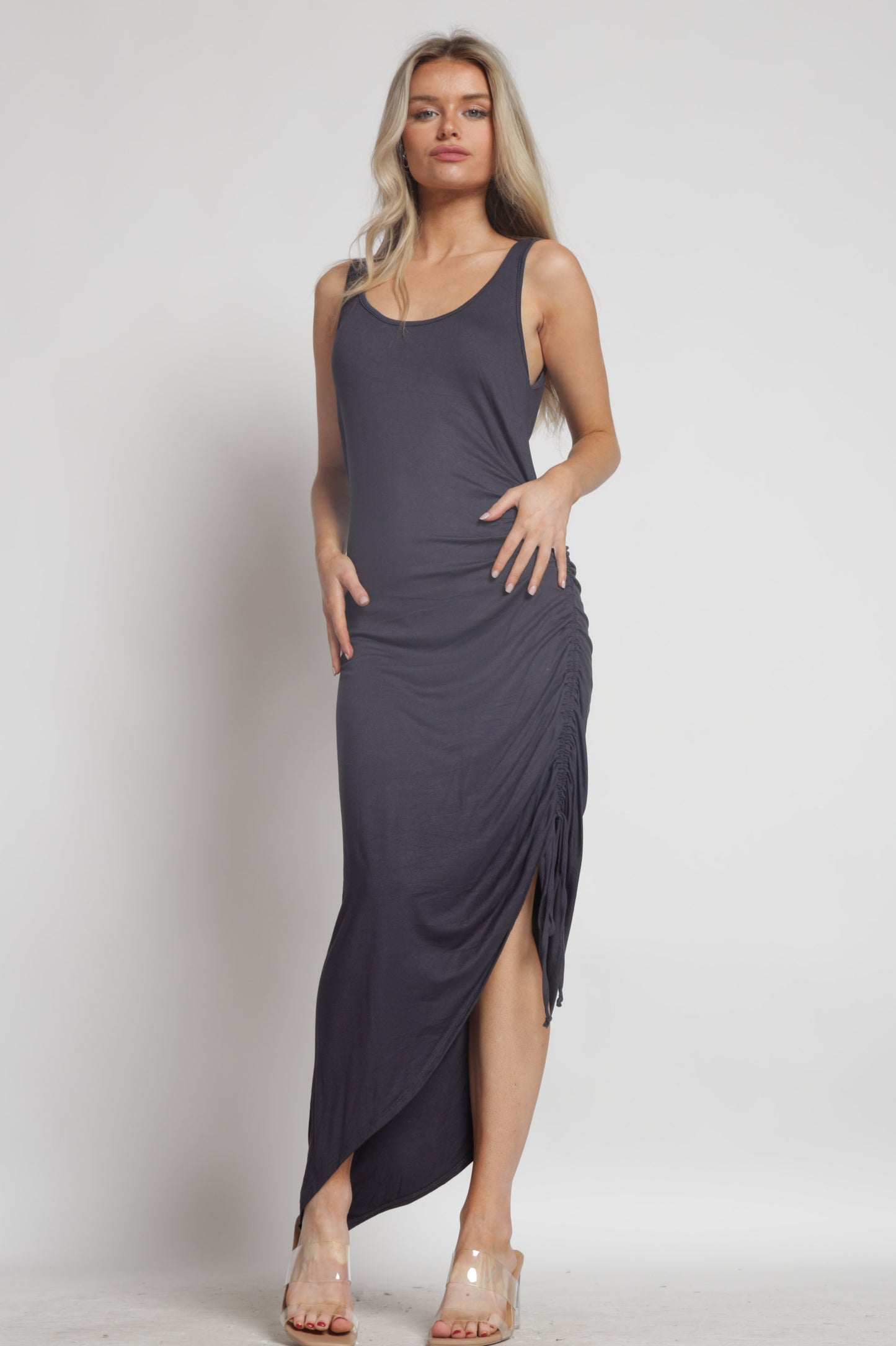 Renelle Side Ruched Dress