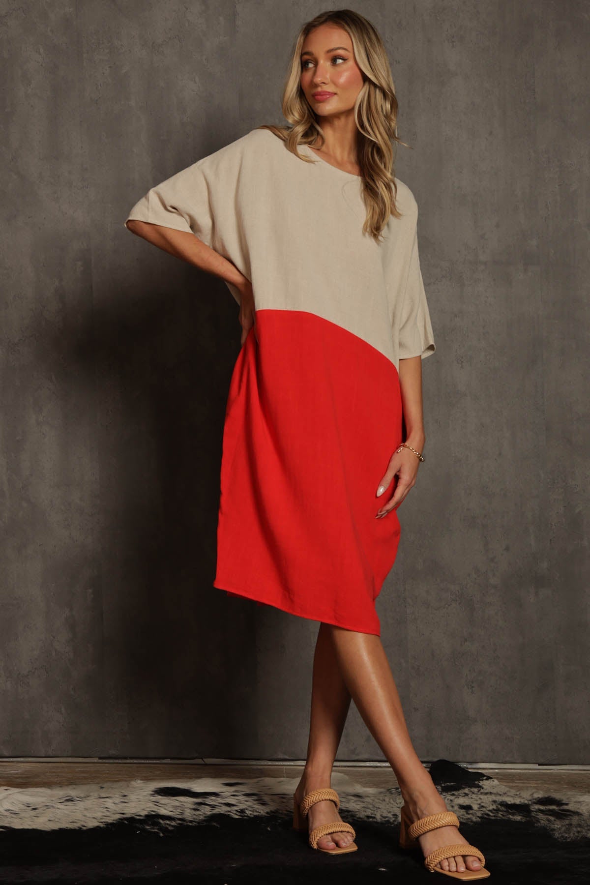 Michaela Color Block Dress