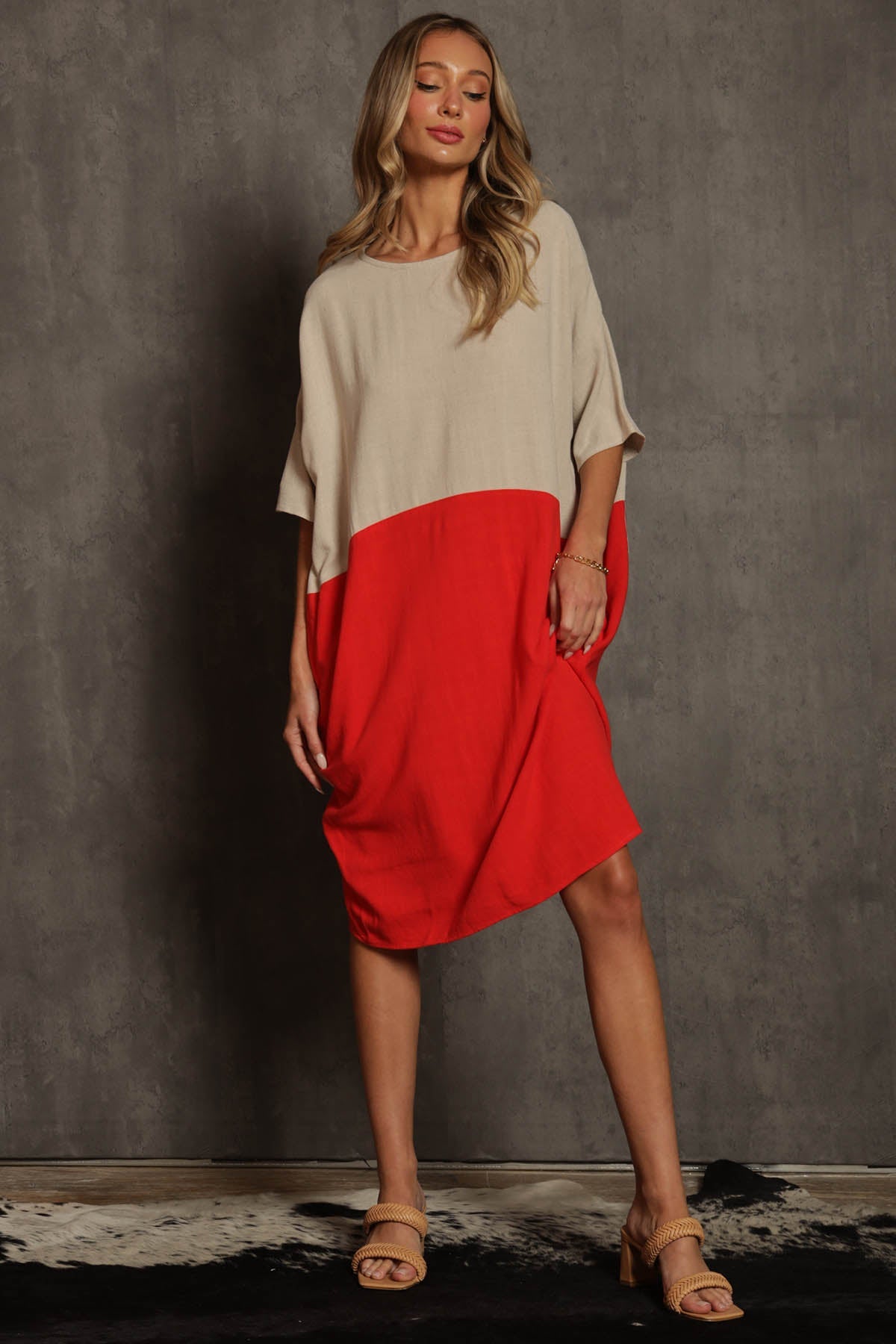 Michaela Color Block Dress